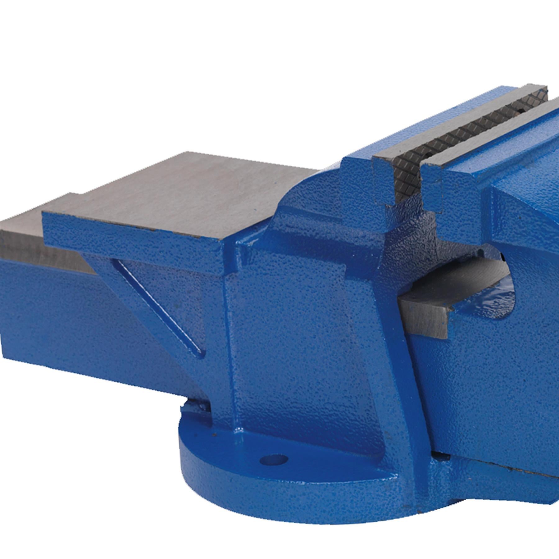Sealey Vice 125mm Fixed Base Professional Heavy-Duty - CV125XT