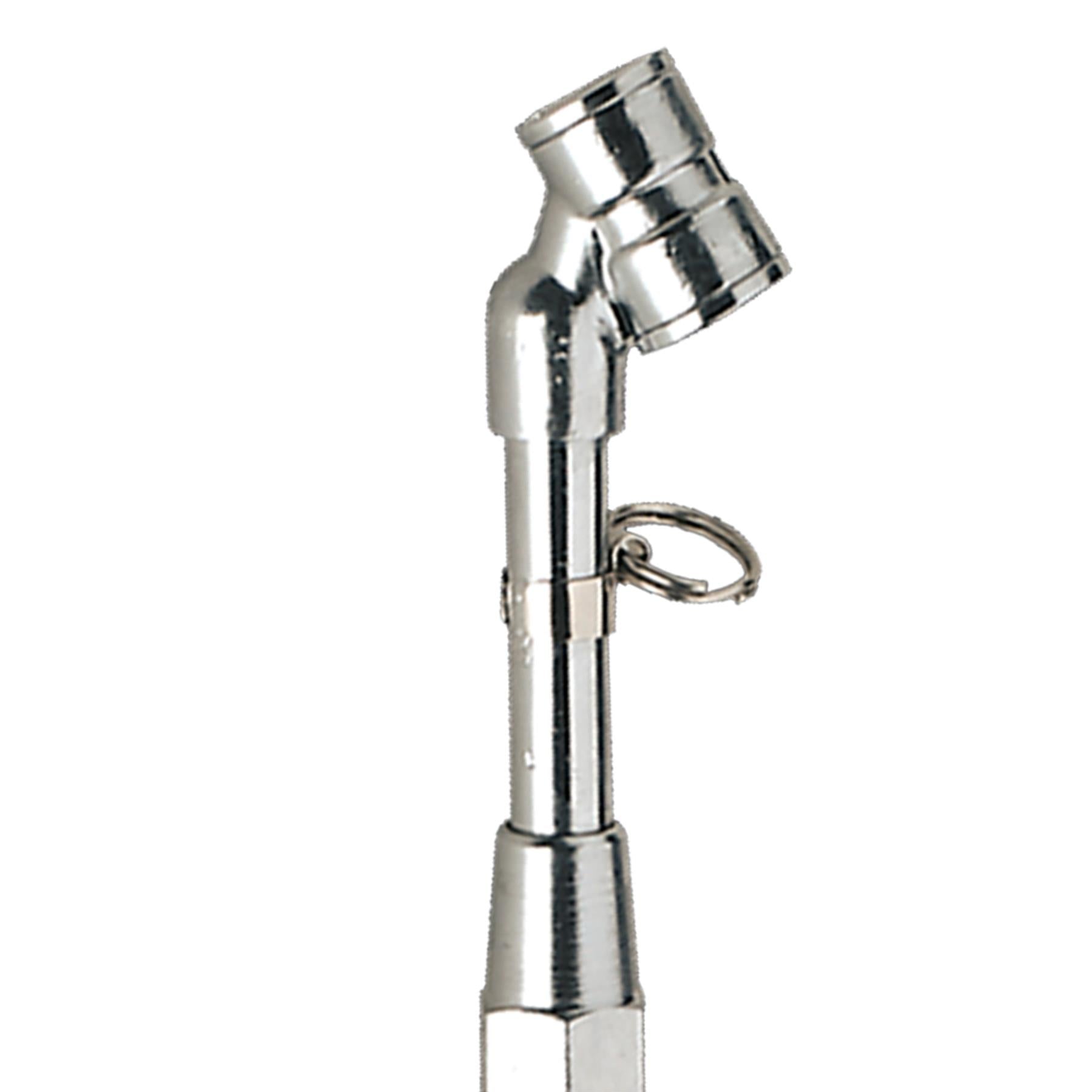 Sealey Tyre Pressure Gauge Deluxe Twin Push-On Connector 0-11bar