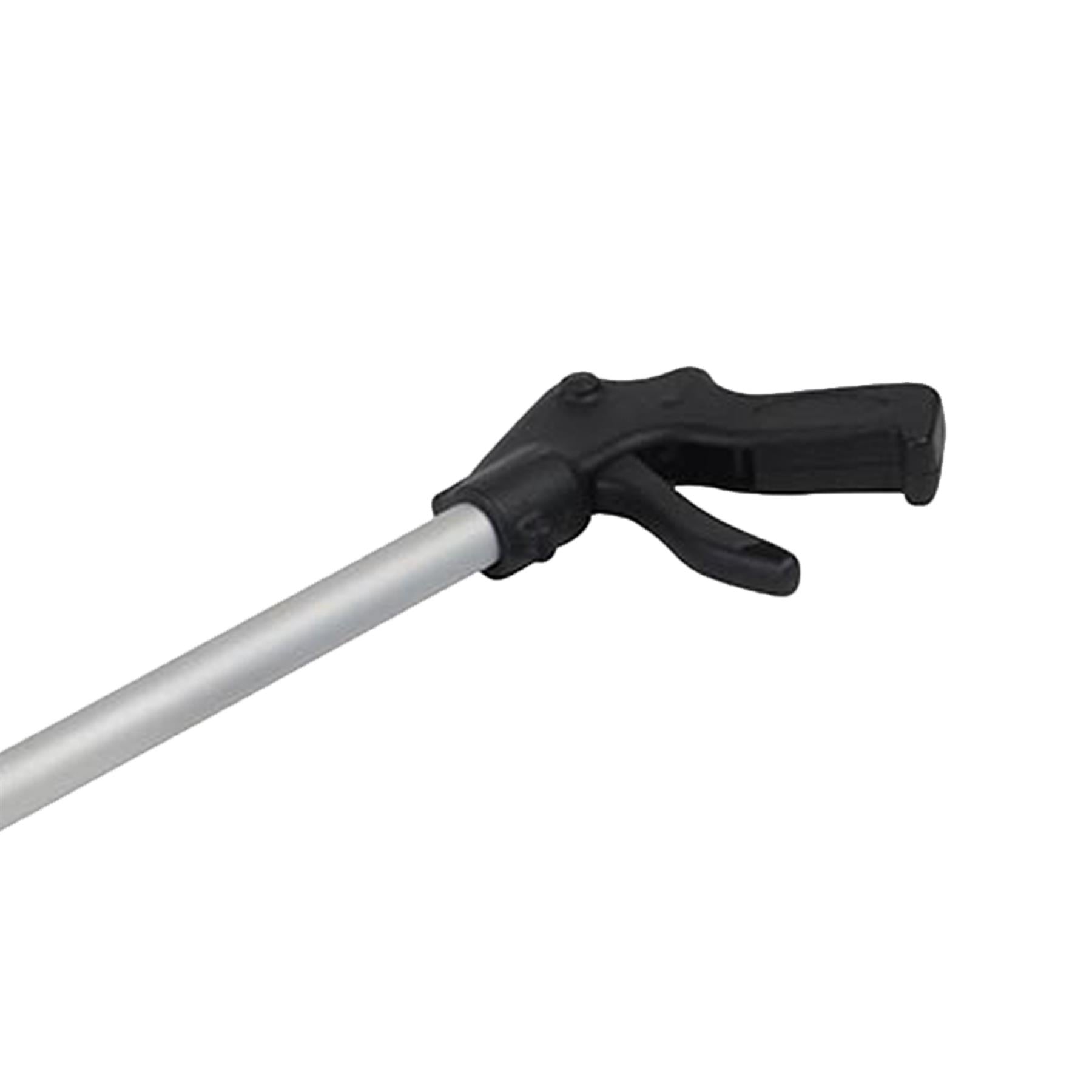 Expert Litter Picker 870mm Rubber-Tipped Gripping Claw Anti-Rust Aluminium