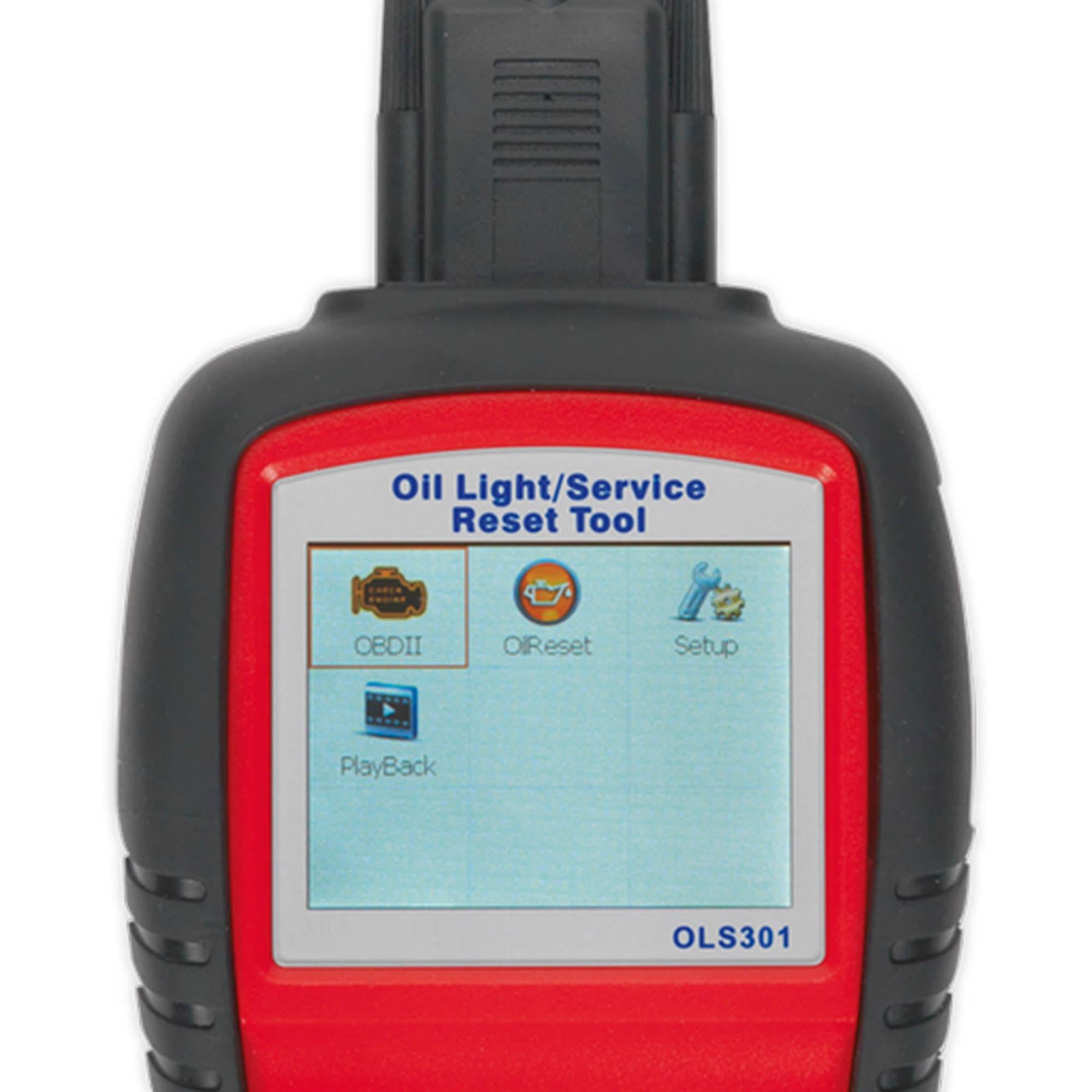 Sealey Autel EOBD Code Reader - Oil & Service Reset Tool