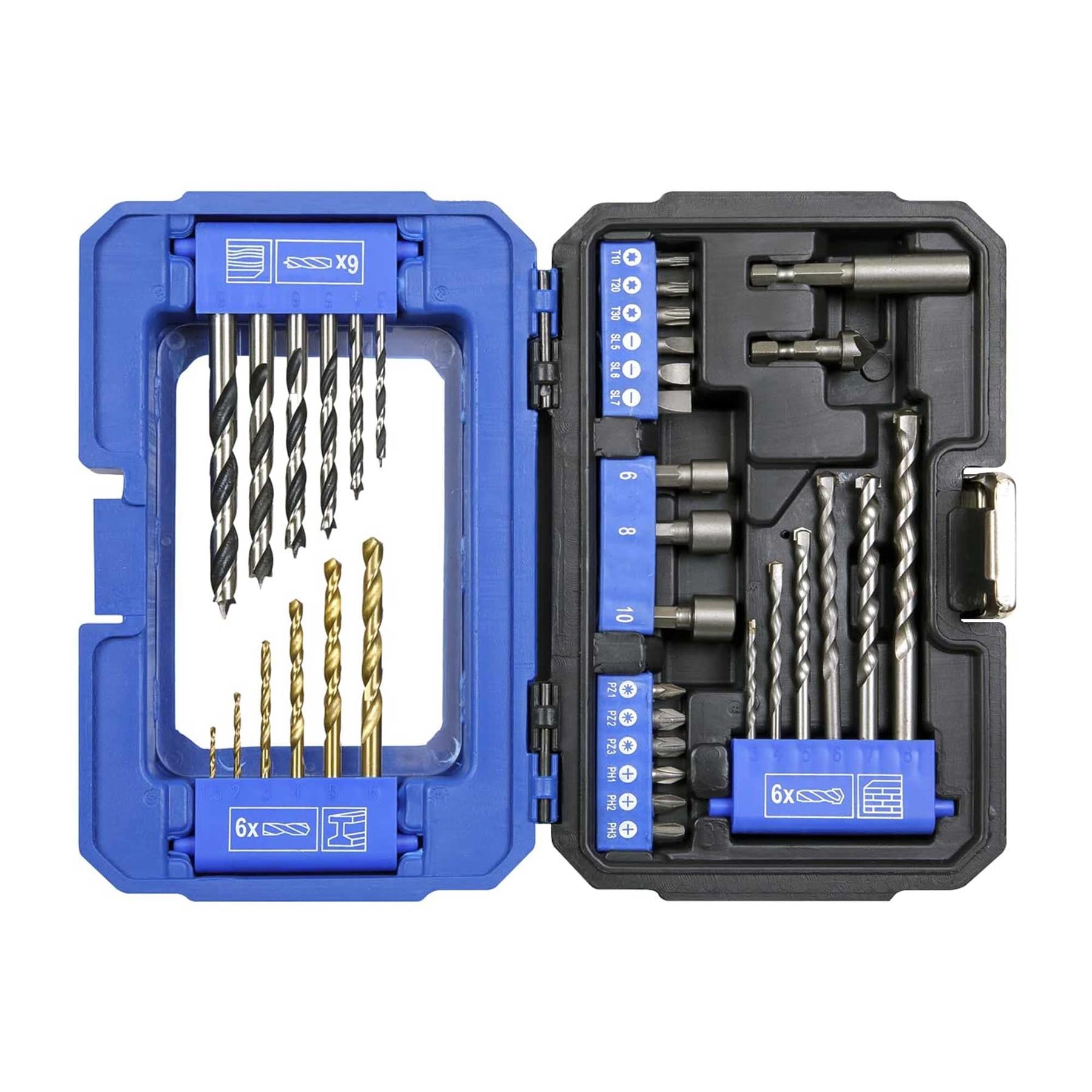 Sealey Drill & Bit Accessory Set 35pc