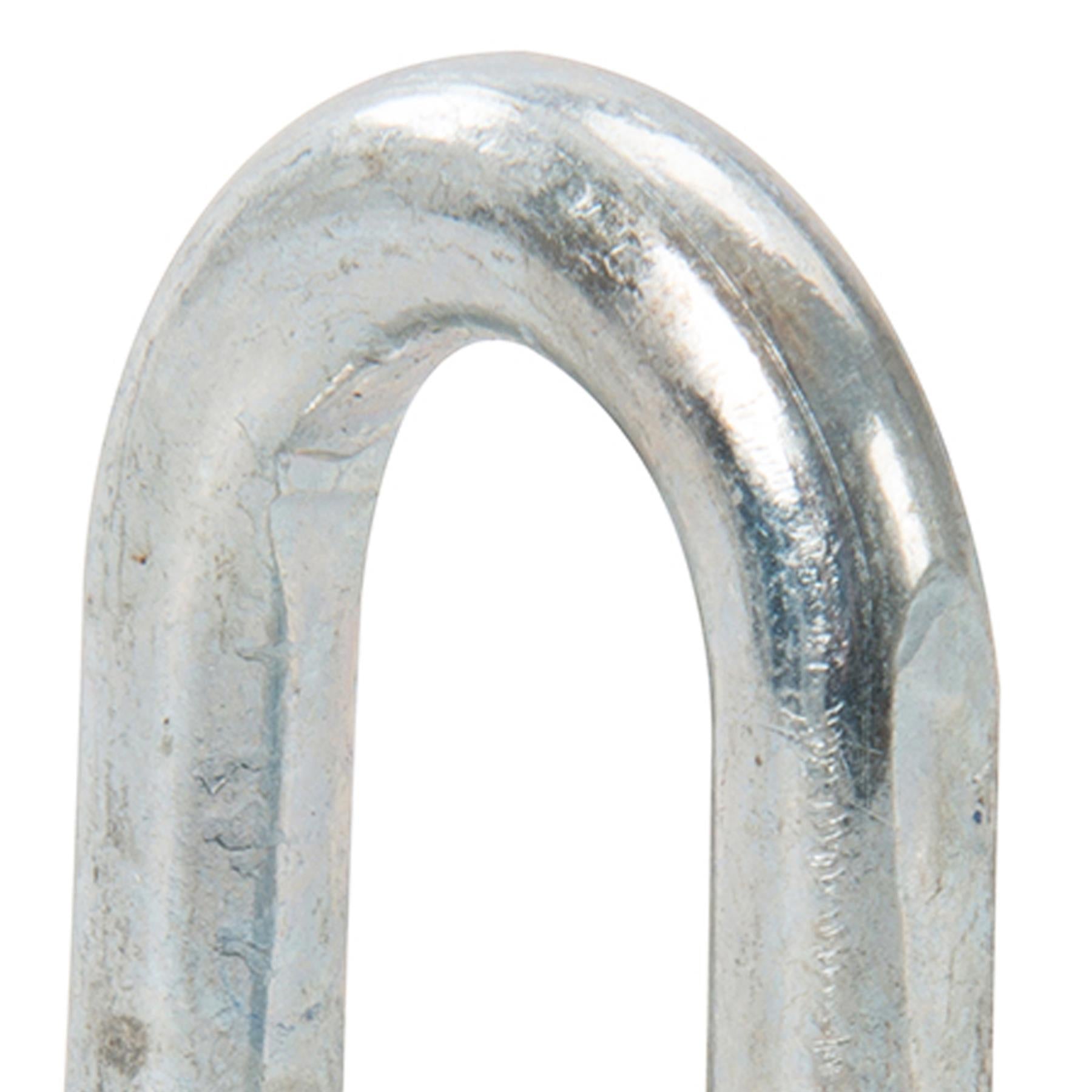 D Shackle M10 1pc Galvanised Steel Lifting Towing Rigging Pin Loop