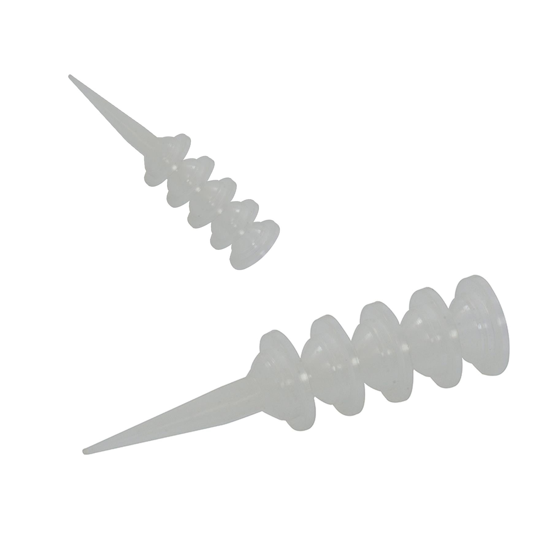10Pk Silicone Sausage Gun Nozzles for use with the Silicone Sausage Combi Gun