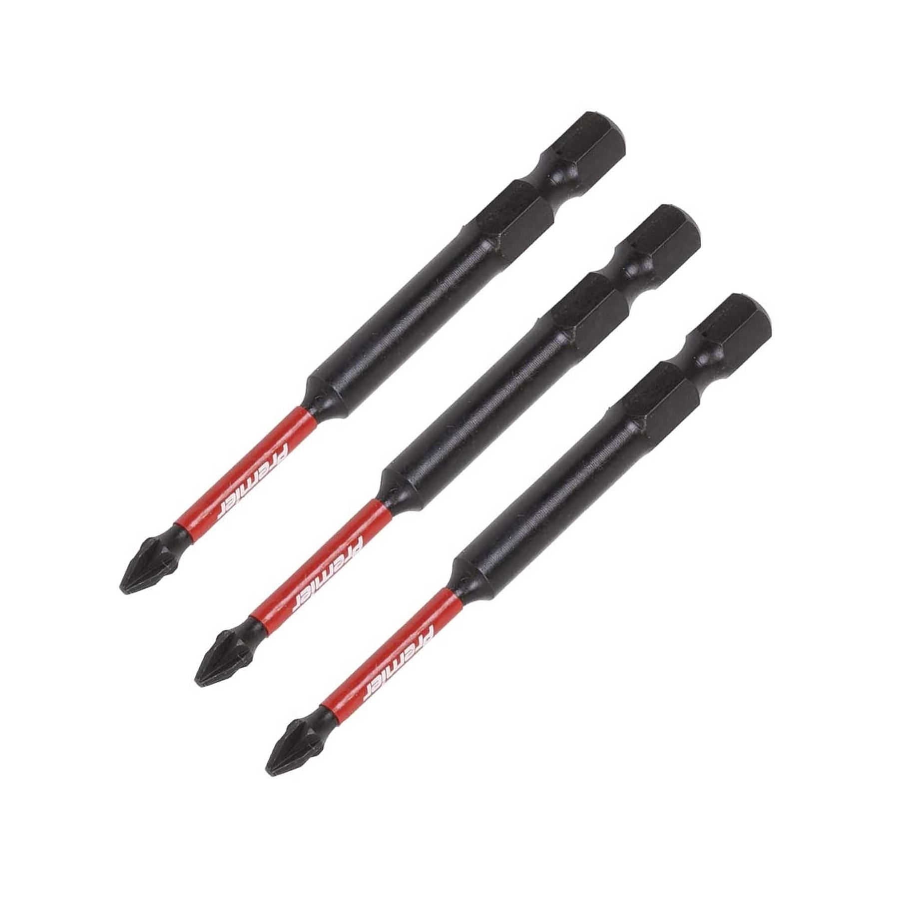 Pozi #1 Impact Power Tool Bits 75mm - 3pc