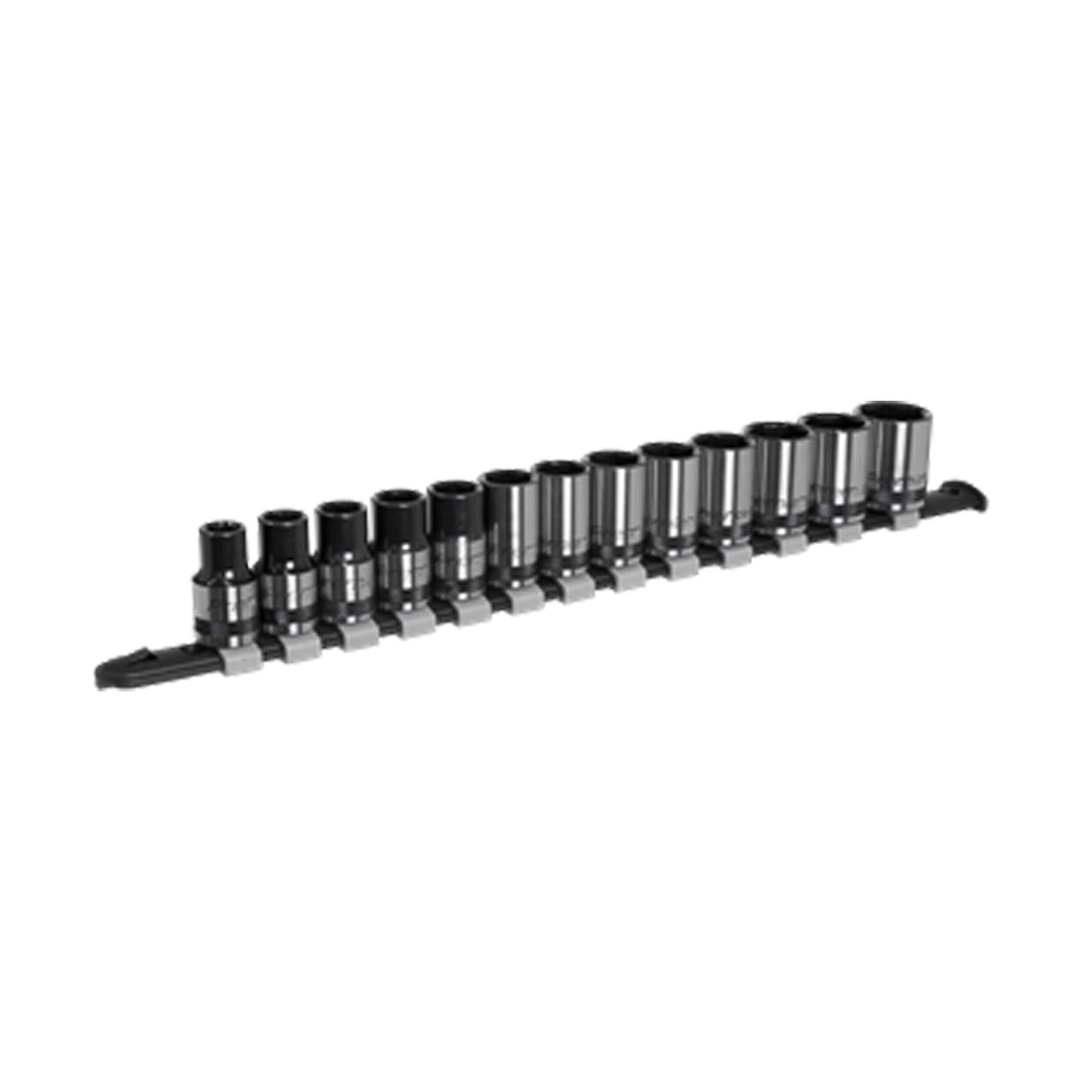 Sealey Socket Set 13pc 1/2"Sq Drive Metric - Black Series