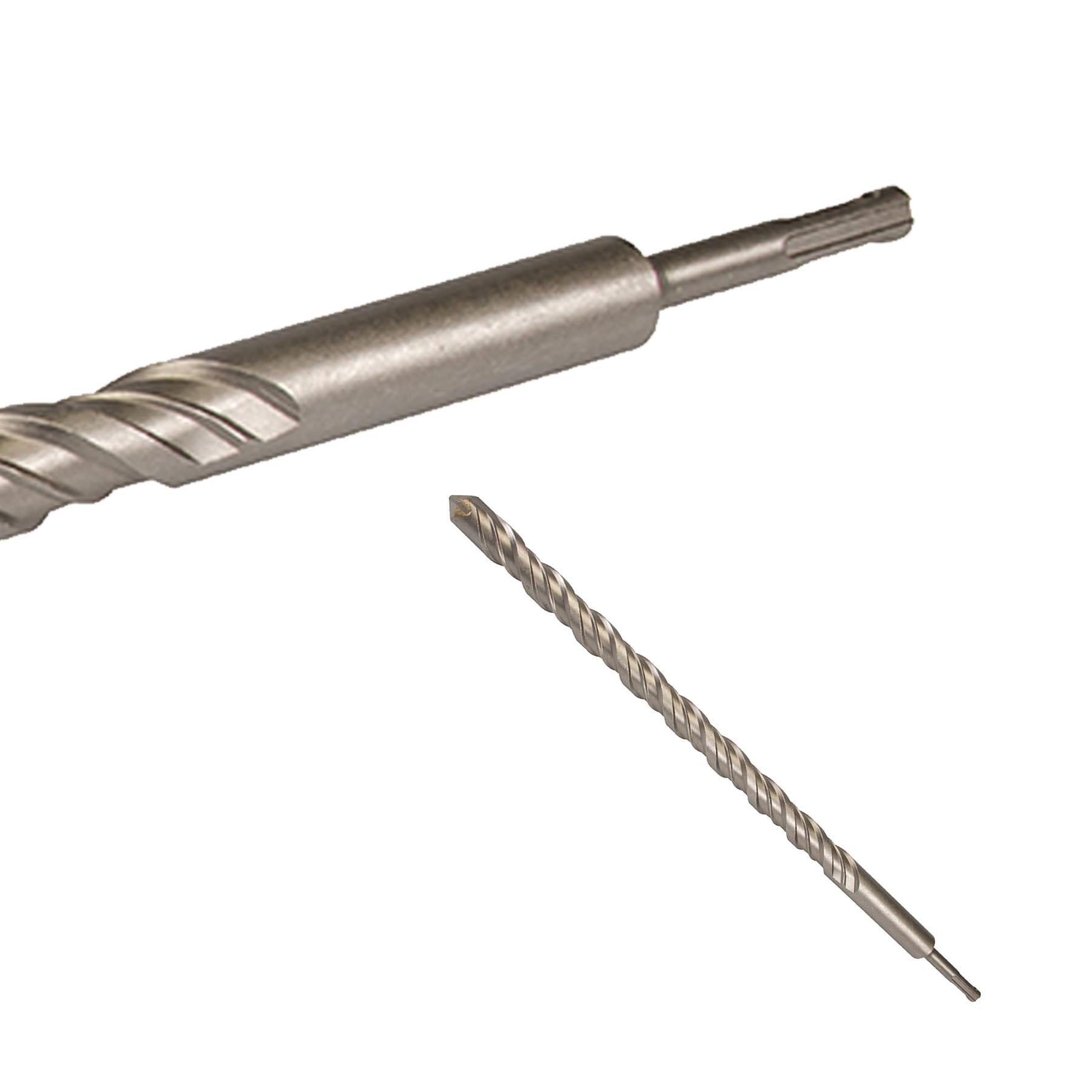 SDS+ PLUS MASONRY DRILL BIT 25 x 460mm, TUNGSTEN CARBIDE TIP, FOR STONE CONCRETE BRICK