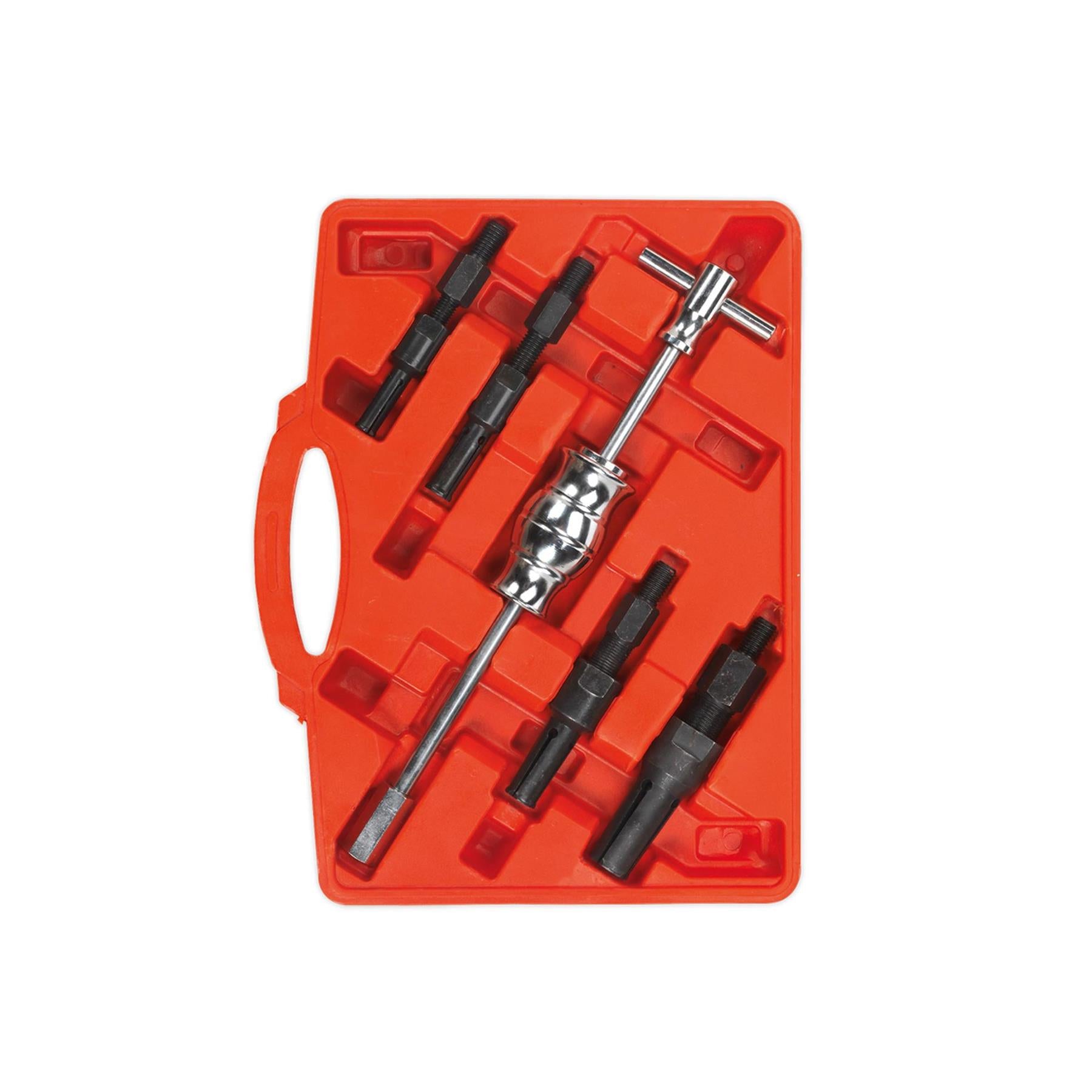 Sealey Blind Bearing Puller Set 5pc Medium stroke Slide Hammer Storage Case