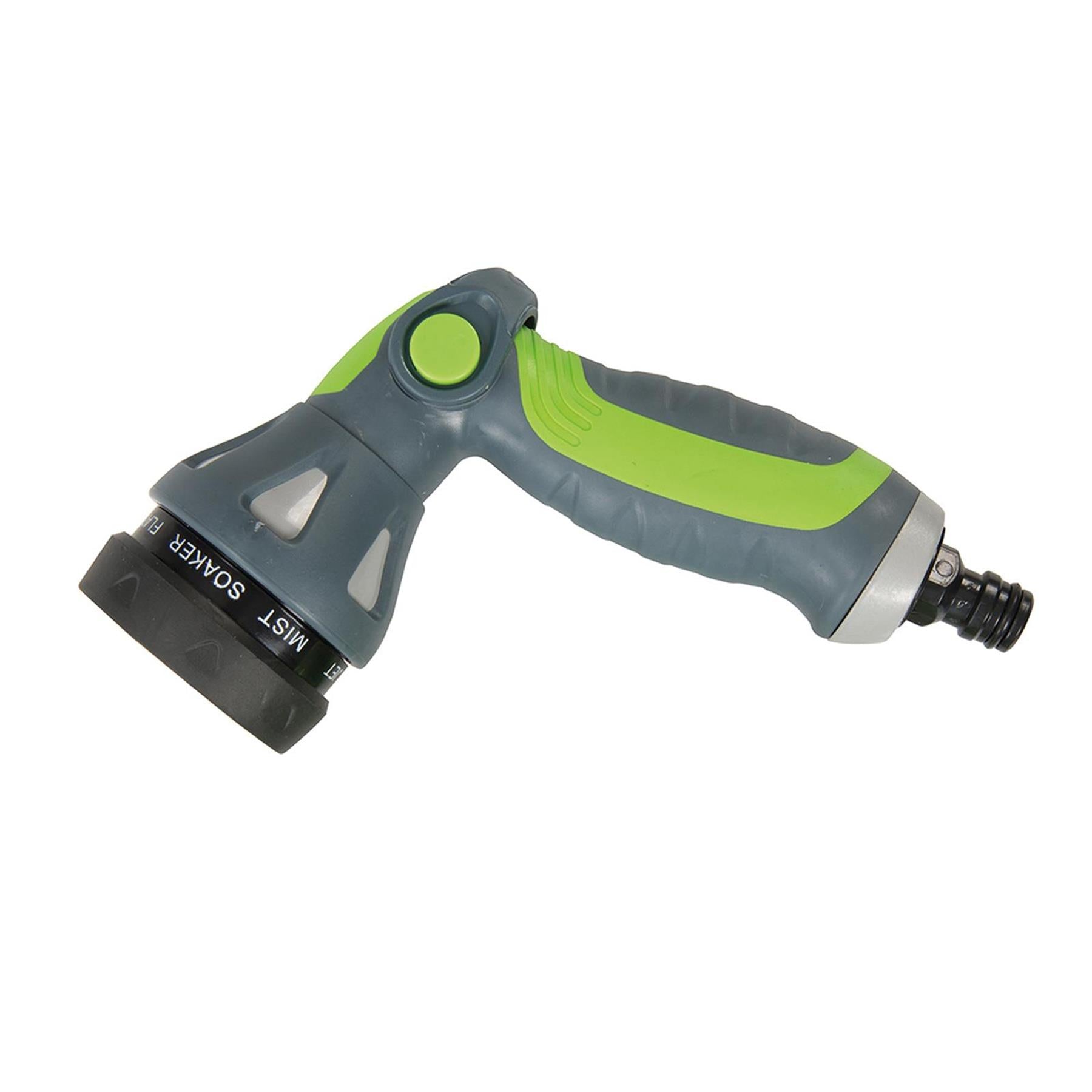 5Pce Soft-Grip Spray Gun Quick Connect Set Nine-Pattern Soft-Grip Handle