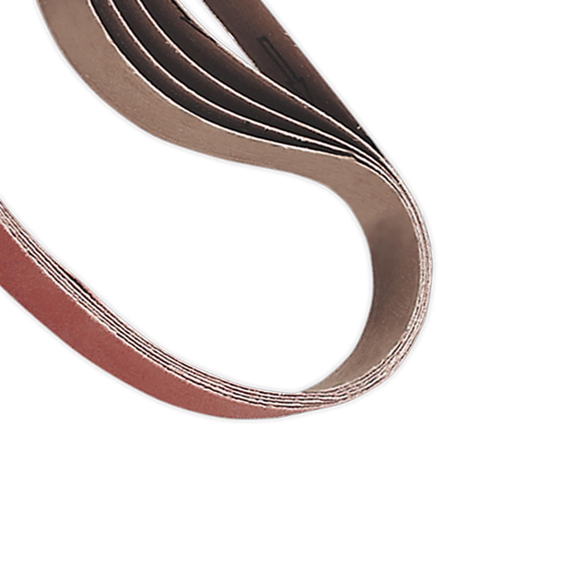 Sealey Sanding Belt 20 x 520mm 100Grit Pack of 5