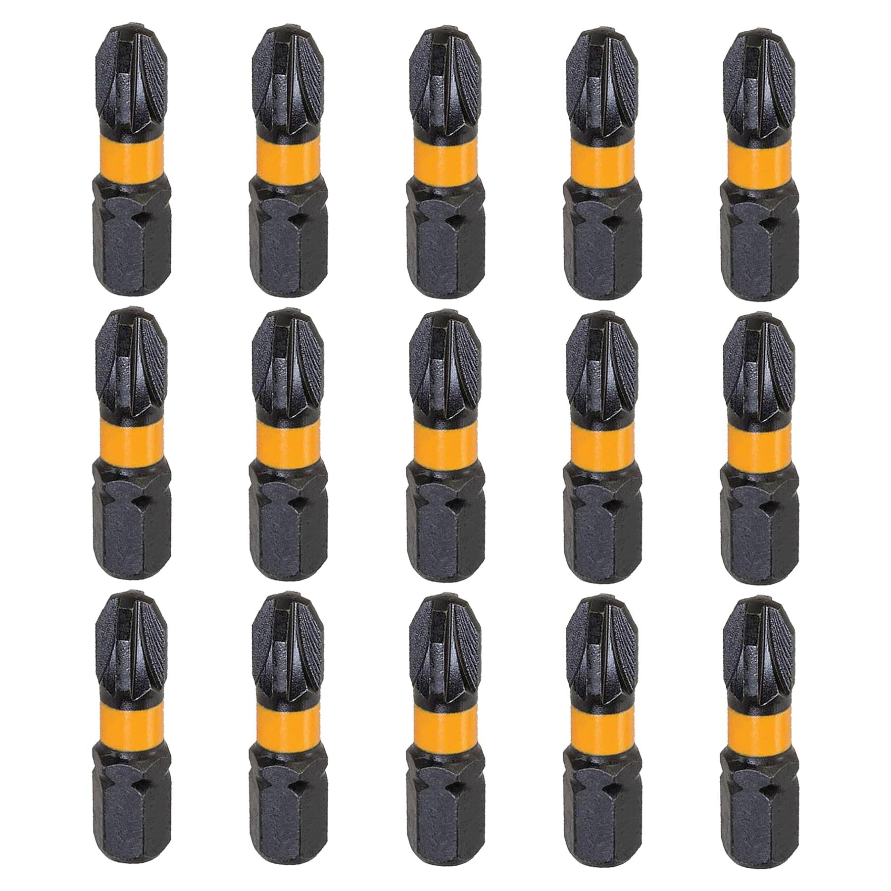 IMPACT SCREWDRIVER BITS PZ3 HEAD 25MM SCREW DRIVER BIT X 15