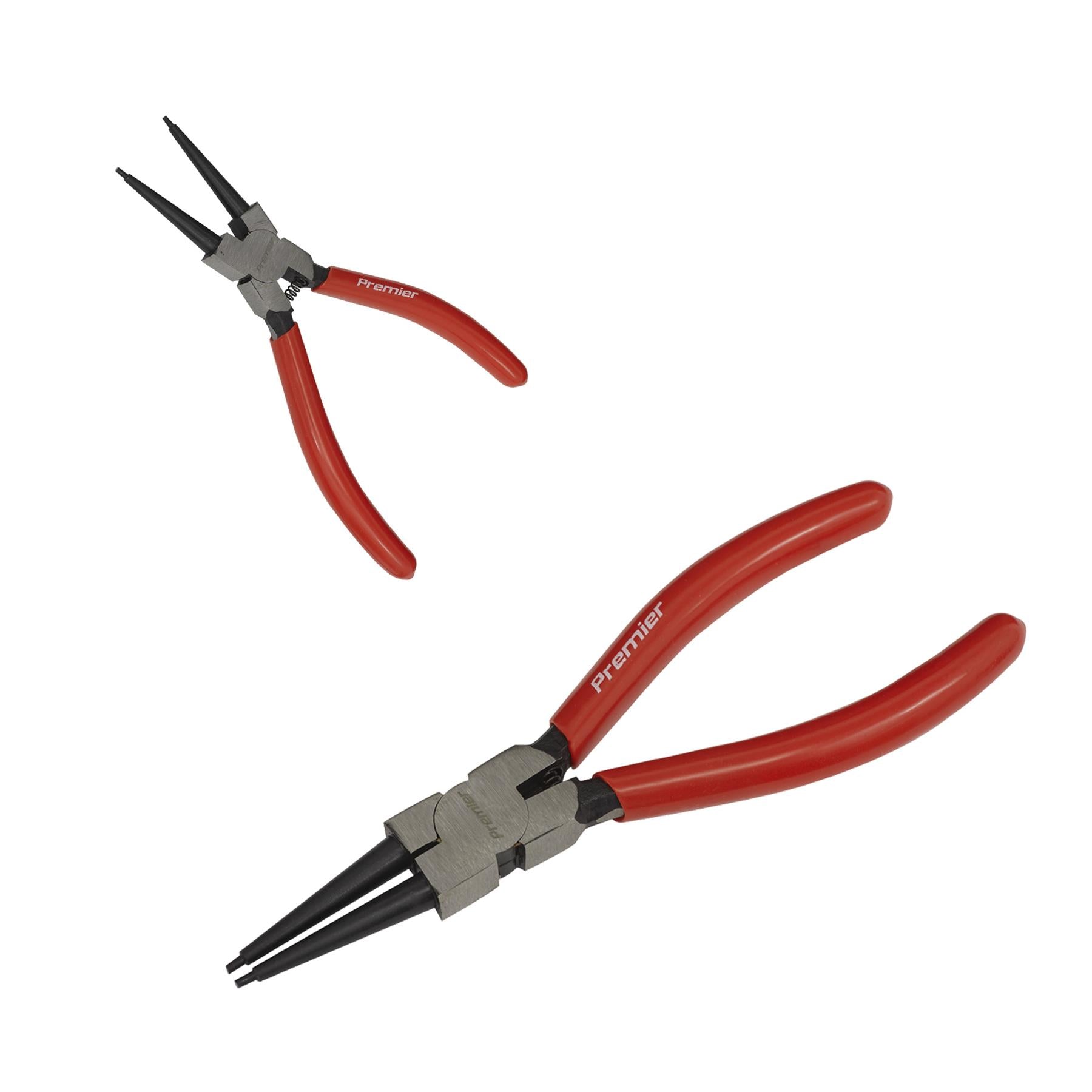 Sealey Circlip Pliers Internal Straight Nose 140mm Chrome Vanadium Steel.