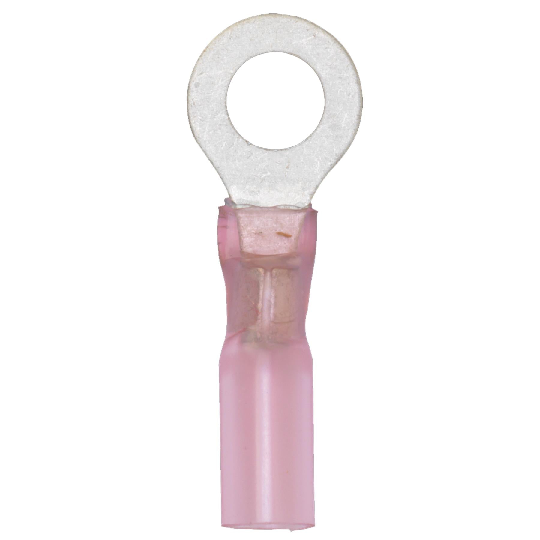 Sealey Heat Shrink Ring Terminal 5.3mm Red Pack of 25