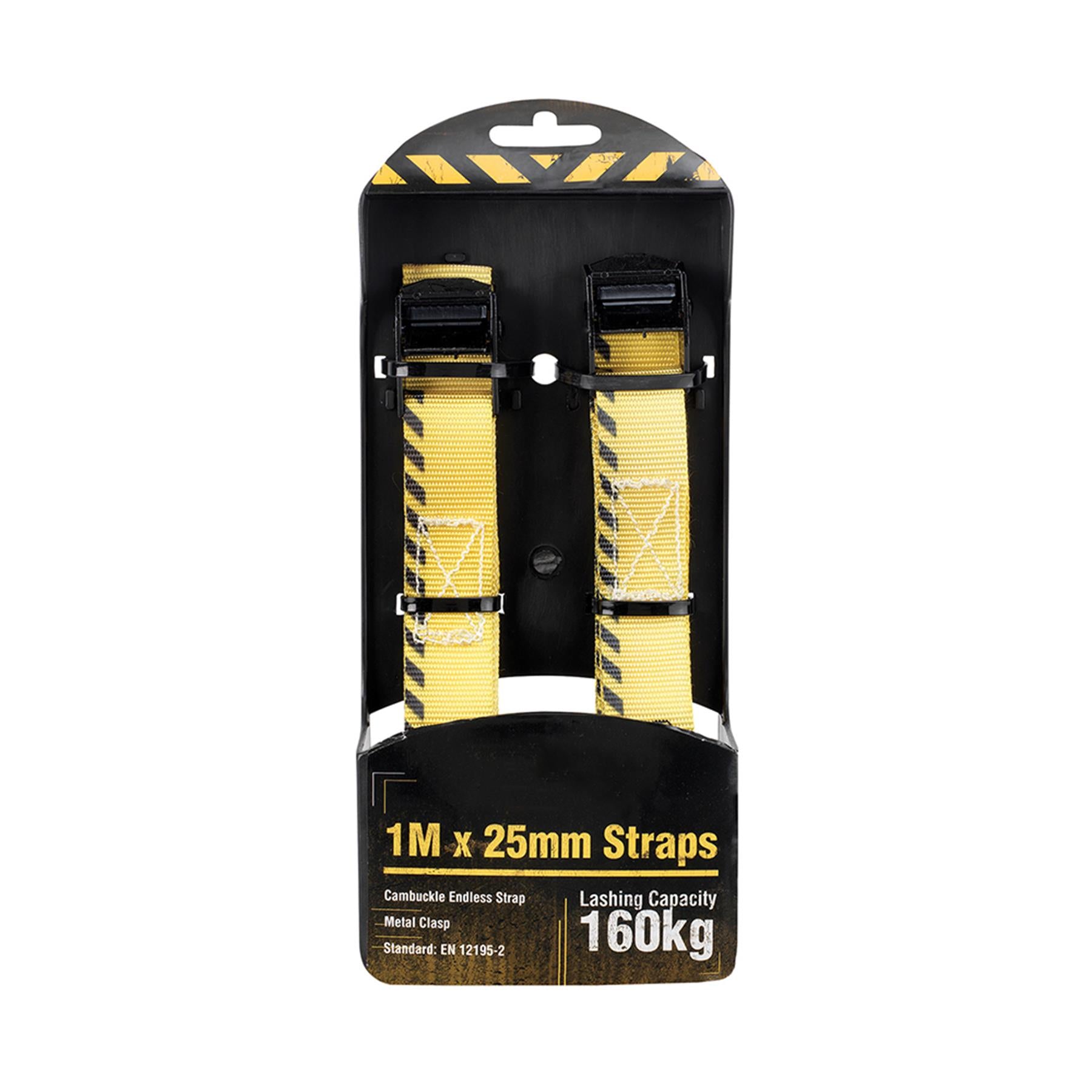 Van Vault Endless Strap 2Pk 1m x 25mm Flexible Polyester