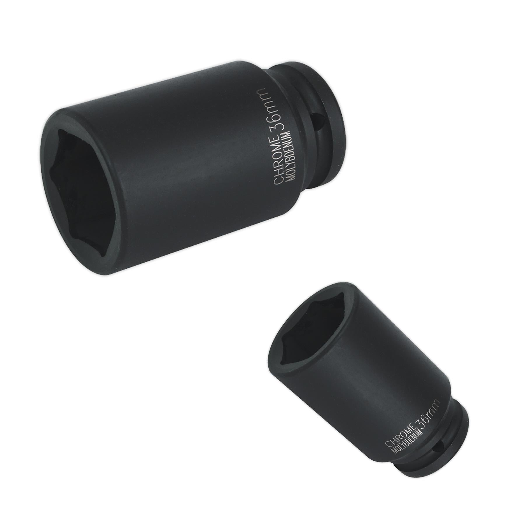 Sealey Impact Socket 36mm Deep 3/4"Sq Drive
