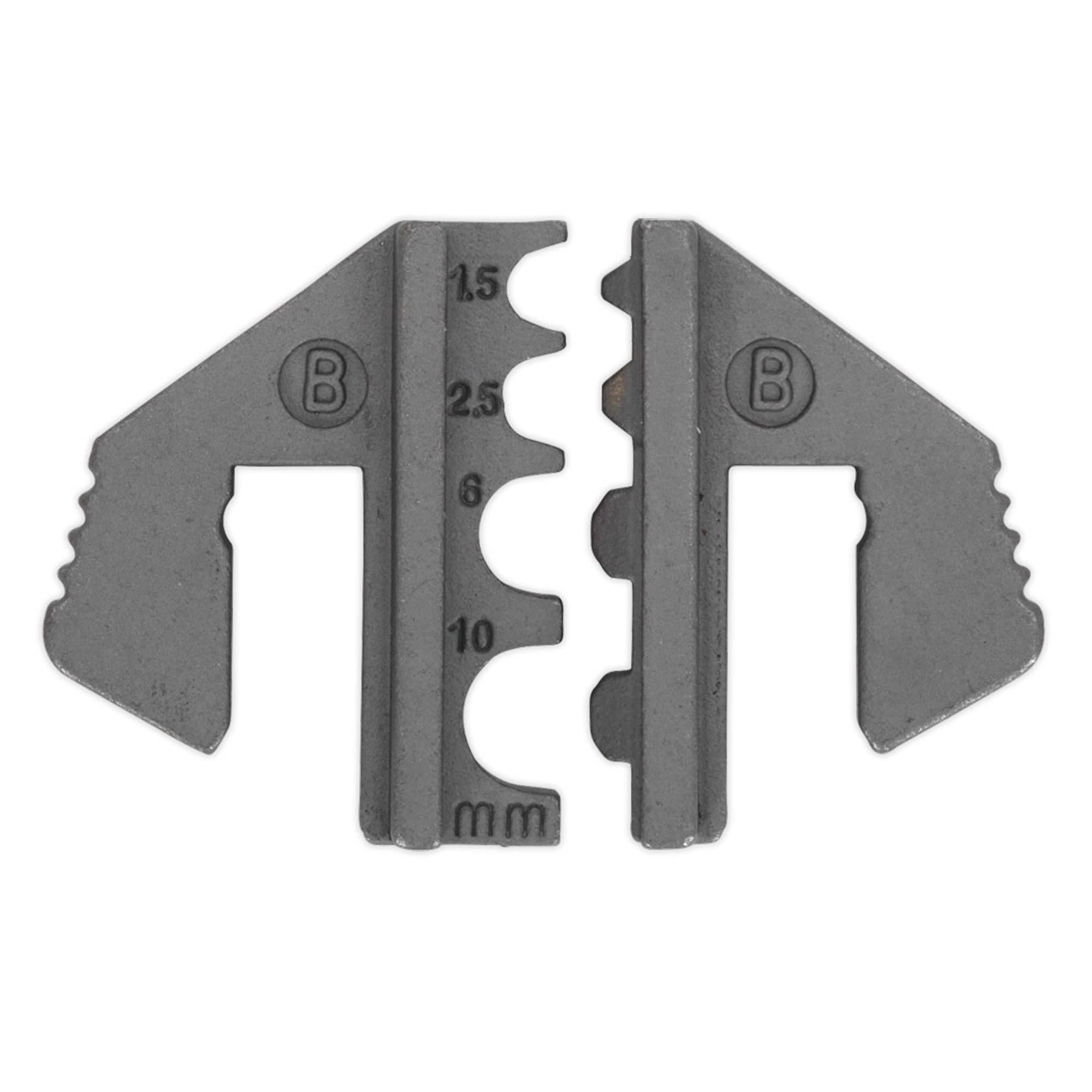 Sealey Non-Insulated Terminal Crimping Jaws