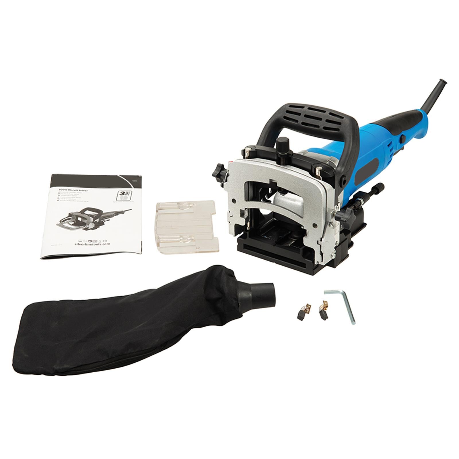 Biscuit Jointer 900W 240V Joint Cutter For Worktop Biscuits Power Tool