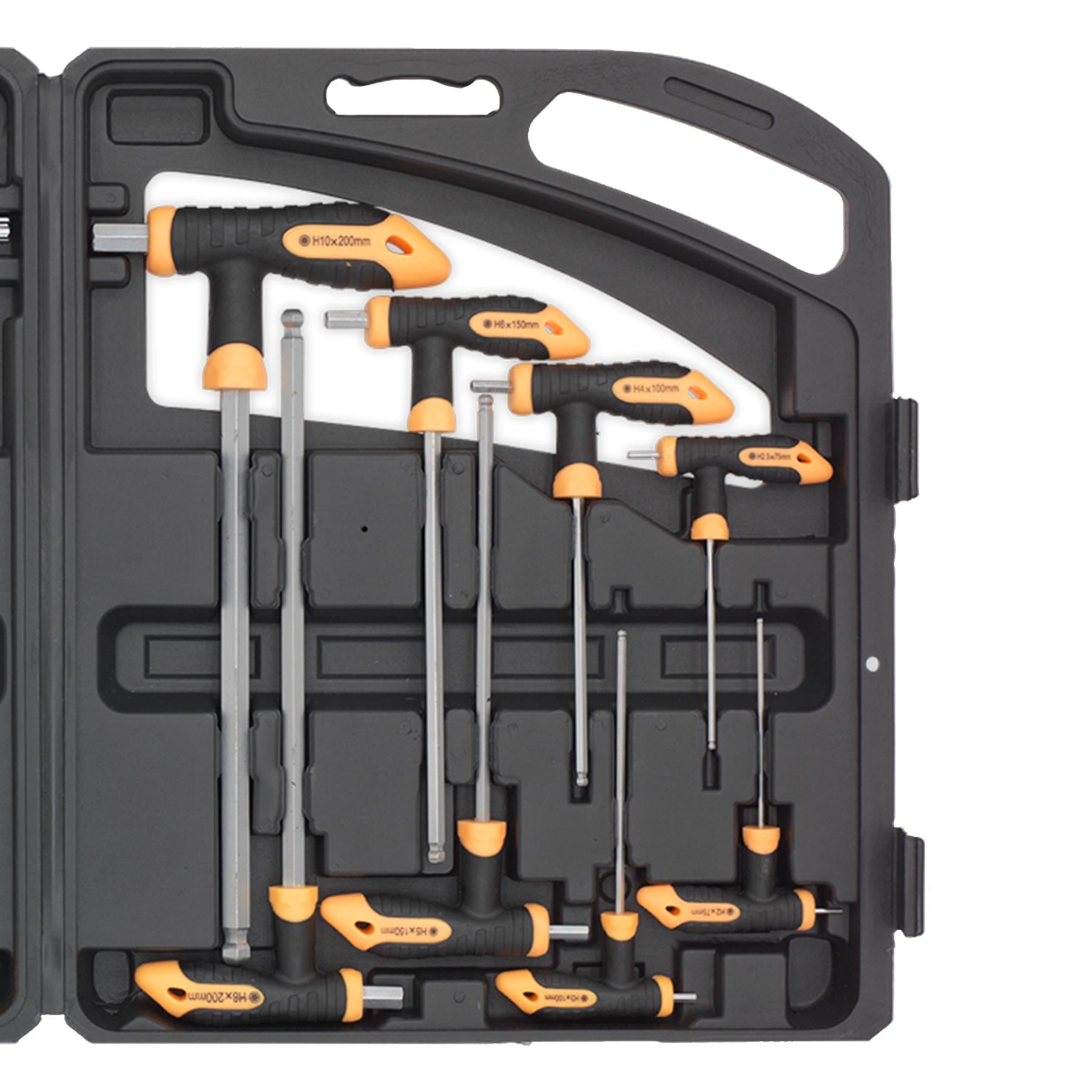 Sealey T-Handle TRX-Star* & Hex Key Set 16pc