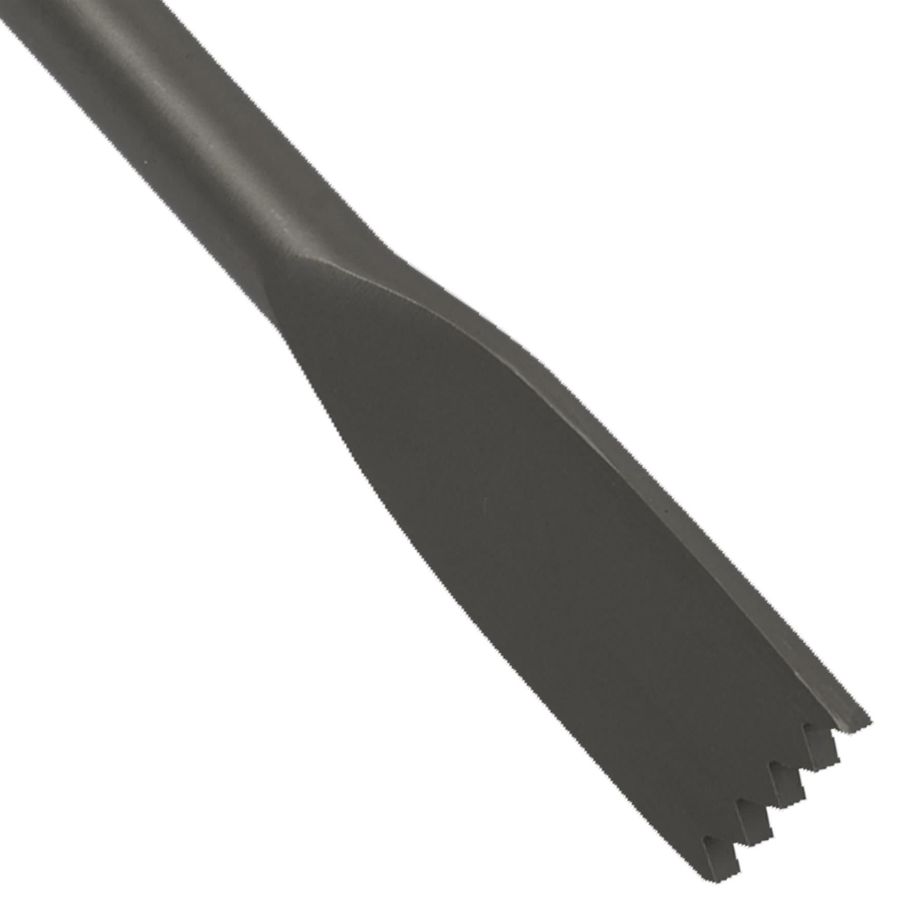 Scutch Comb Chisel 30 x 290mm - SDS MAX Sealey