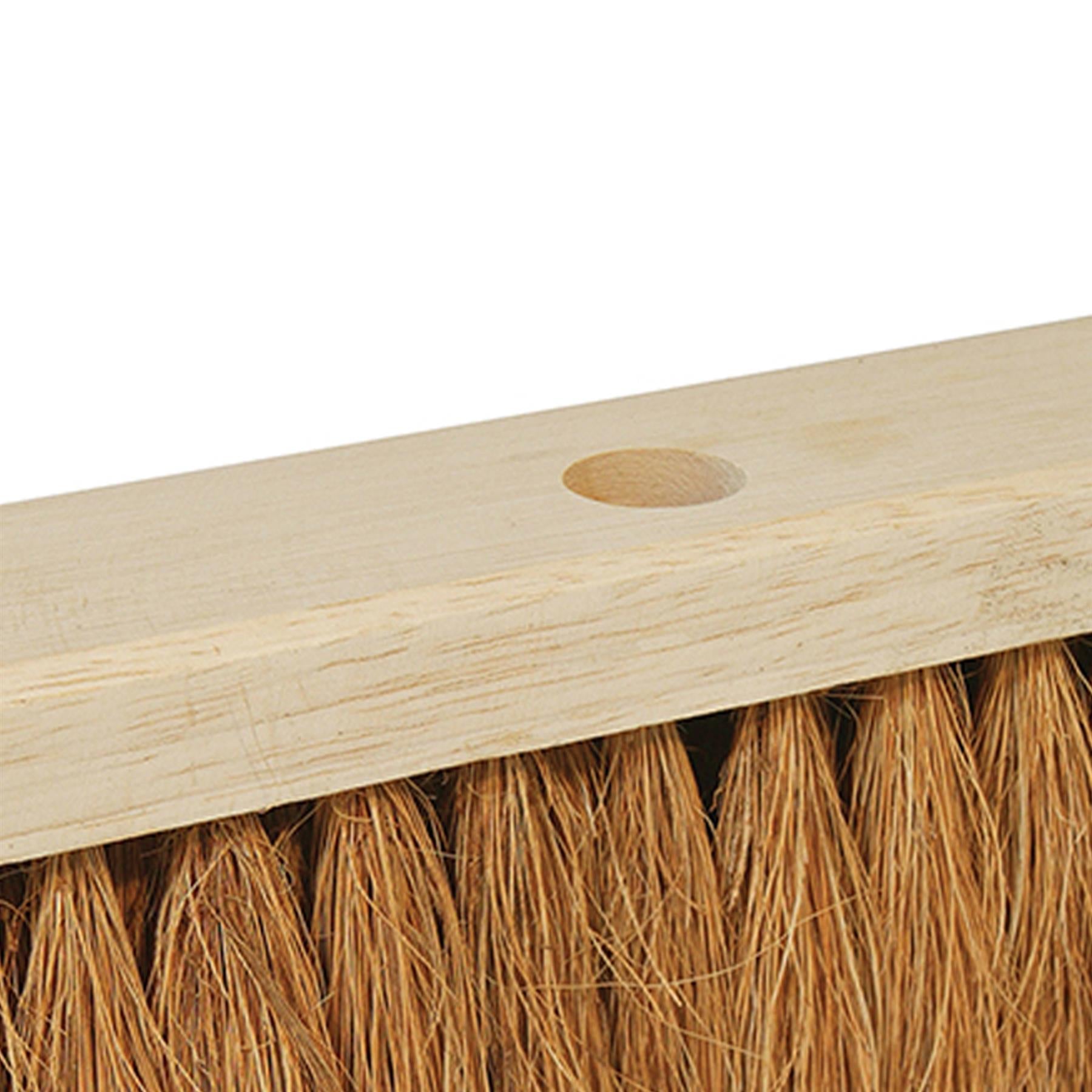 BRUSH BRUSHES BROOM BROOMS HEAD HEADS SOFT COCO BRISTLES SIZES 12"