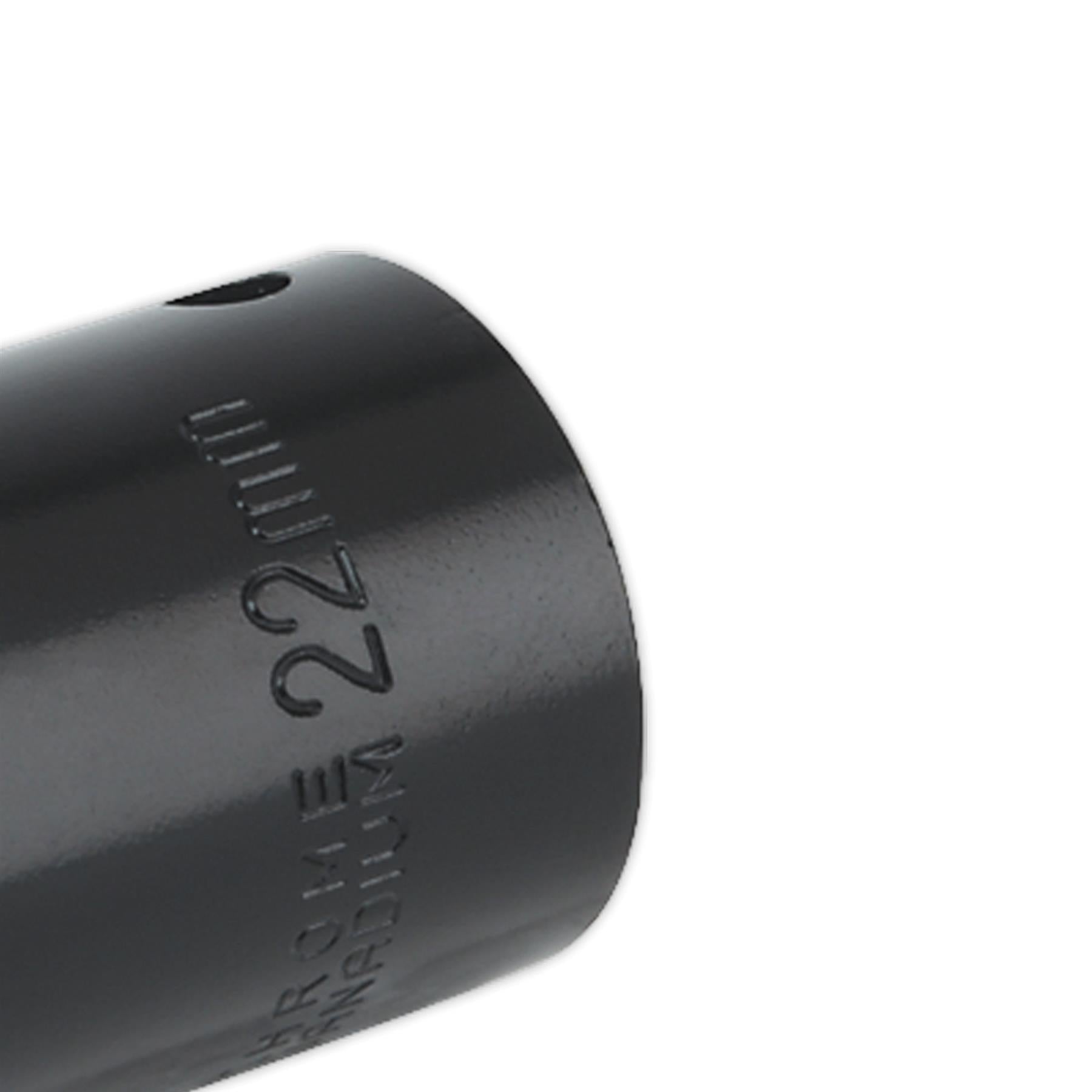 Sealey Impact Socket 22mm 1/2"Sq Drive