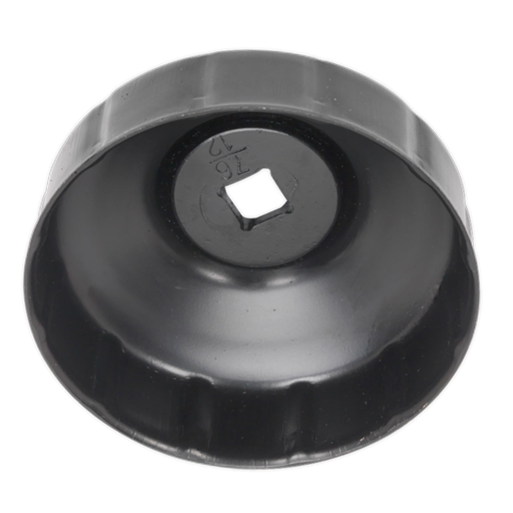 Sealey Oil Filter Cap Wrench 76mm x 12 Flutes