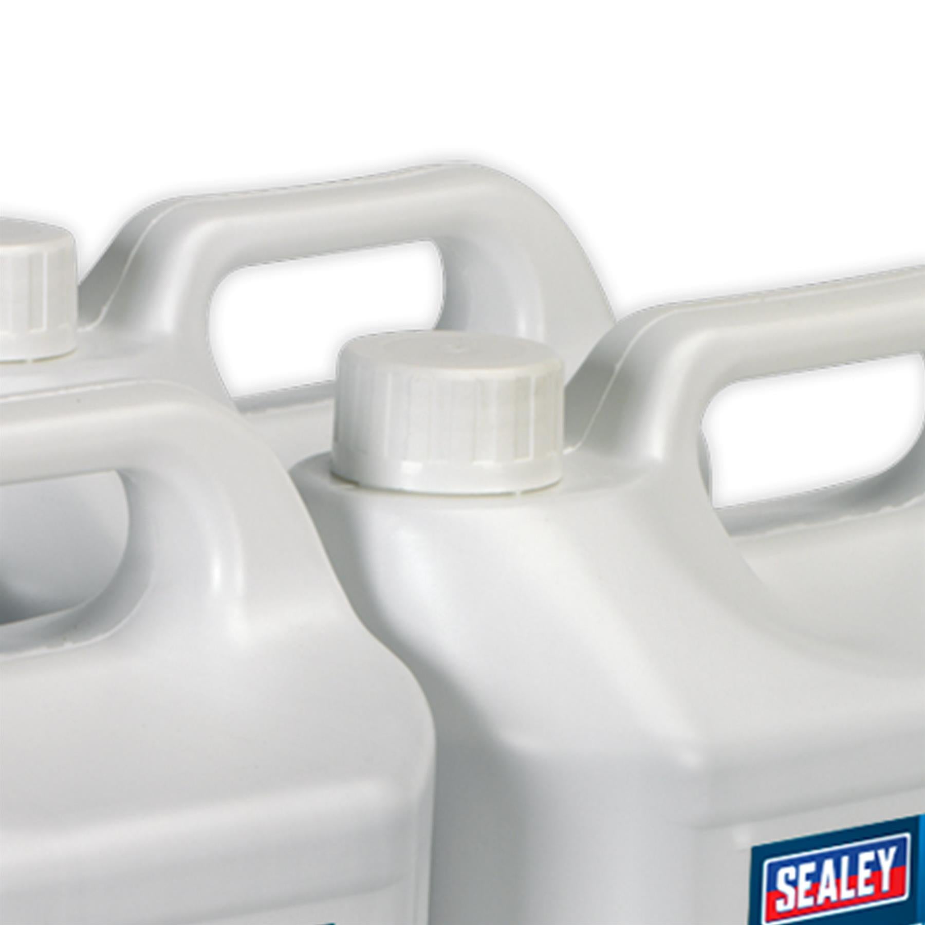 Sealey Hydraulic Jack Oil 5L - Pack of 4 Garage Workshop DIY