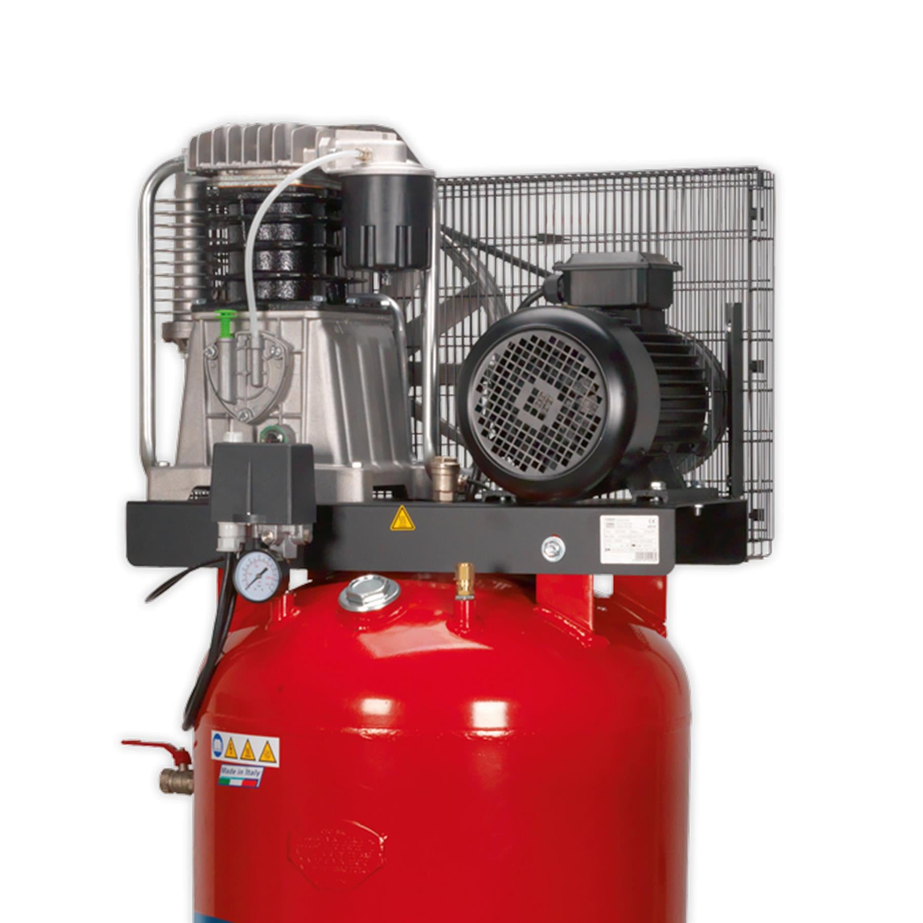 Sealey Compressor 270L Vertical Belt Drive 7.5hp 3ph 2-Stage