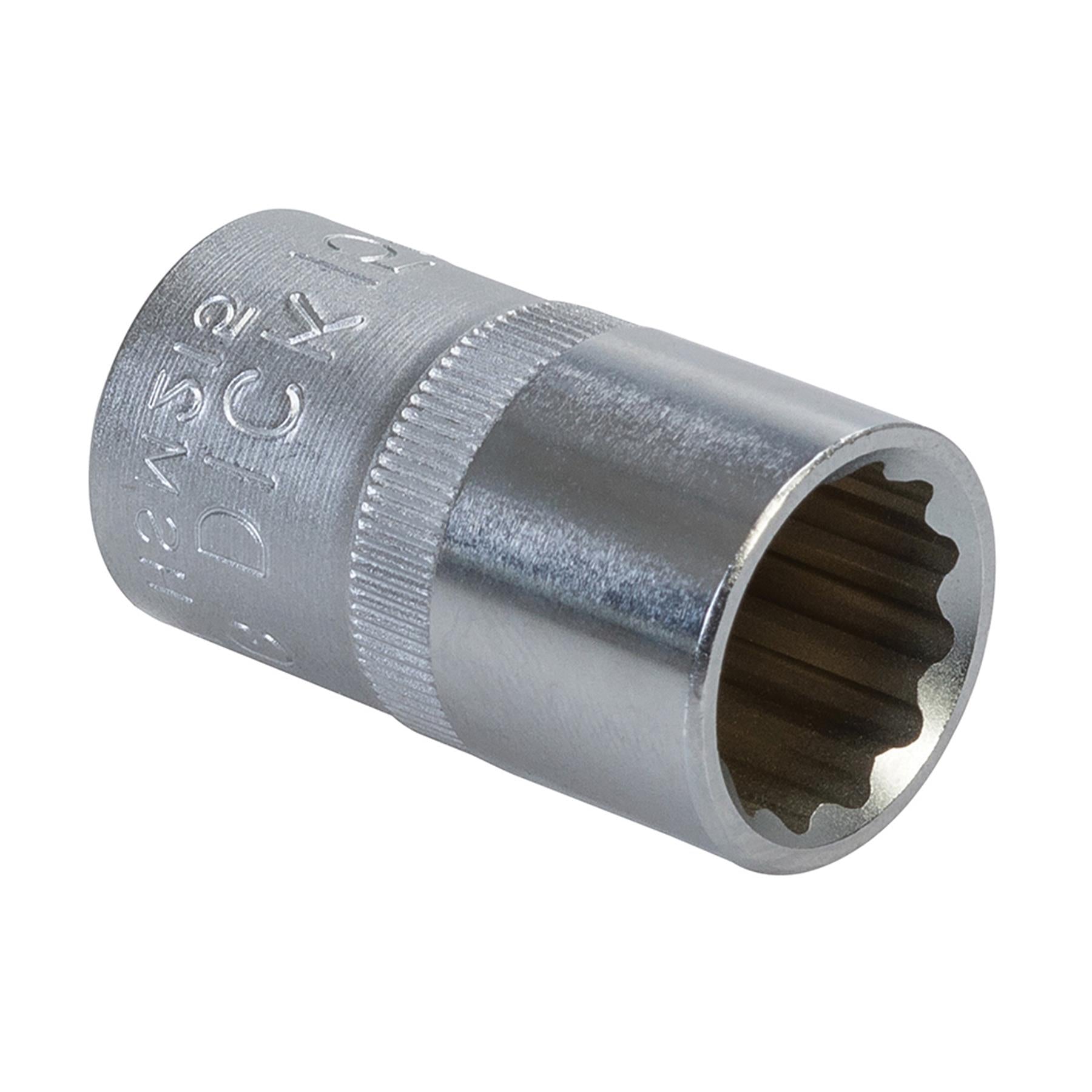 King Dick Socket 1/2" Sd 12pt Metric 15mm