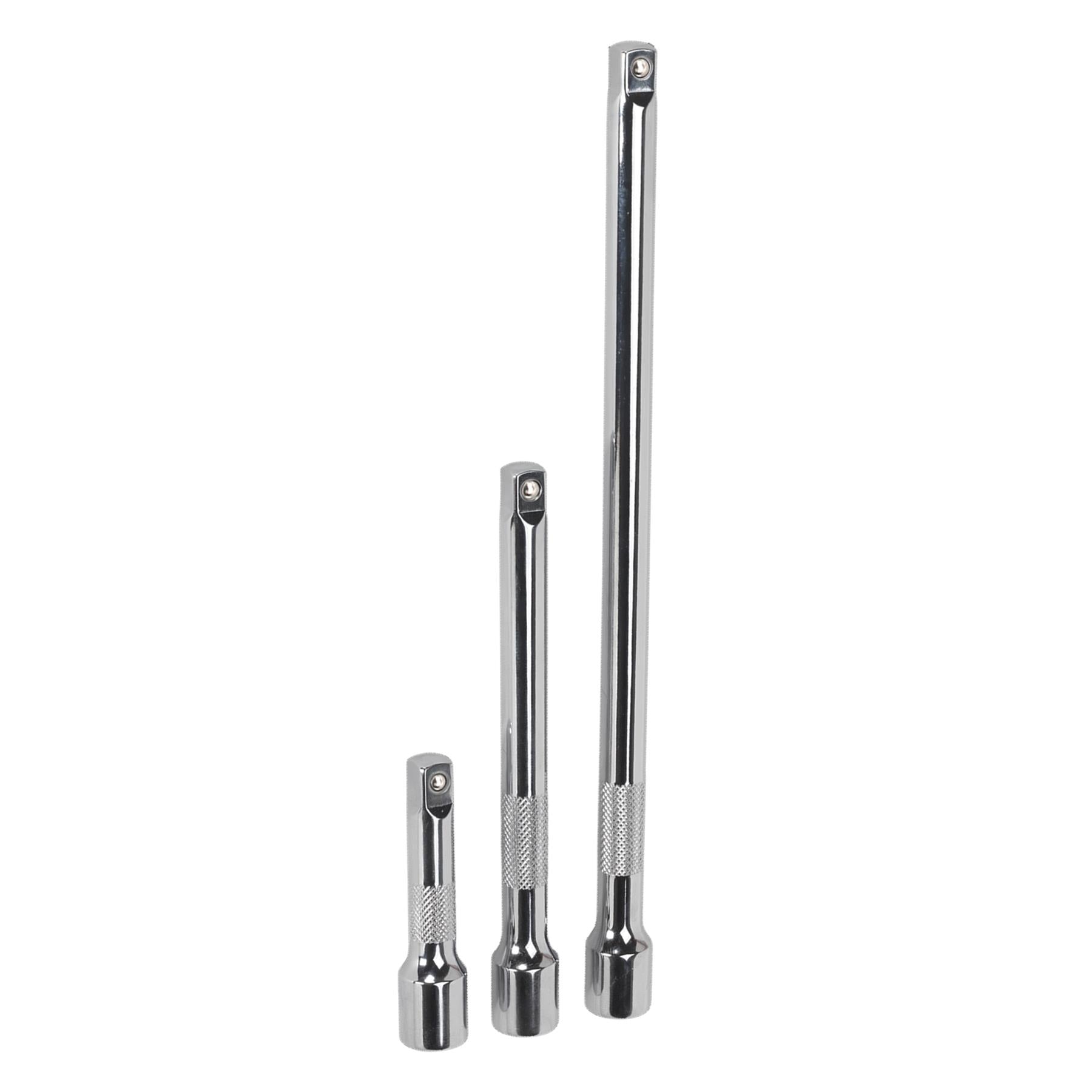 Sealey Extension Bar Set 3pc 3/8"Sq Drive Premier Hand Tools