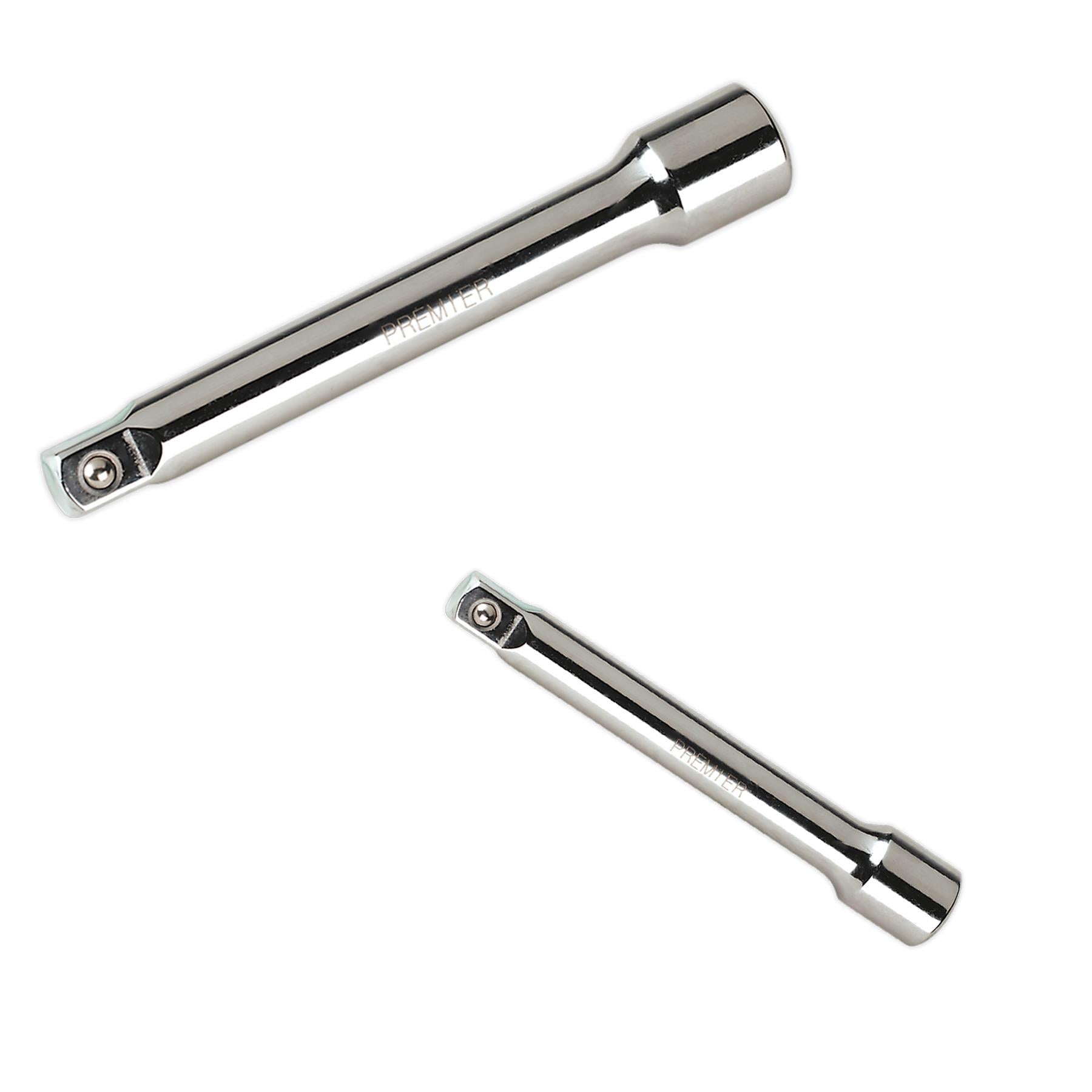 Sealey Extension Bar 150mm 1/2"Sq Drive Chrome Vanadium Steel