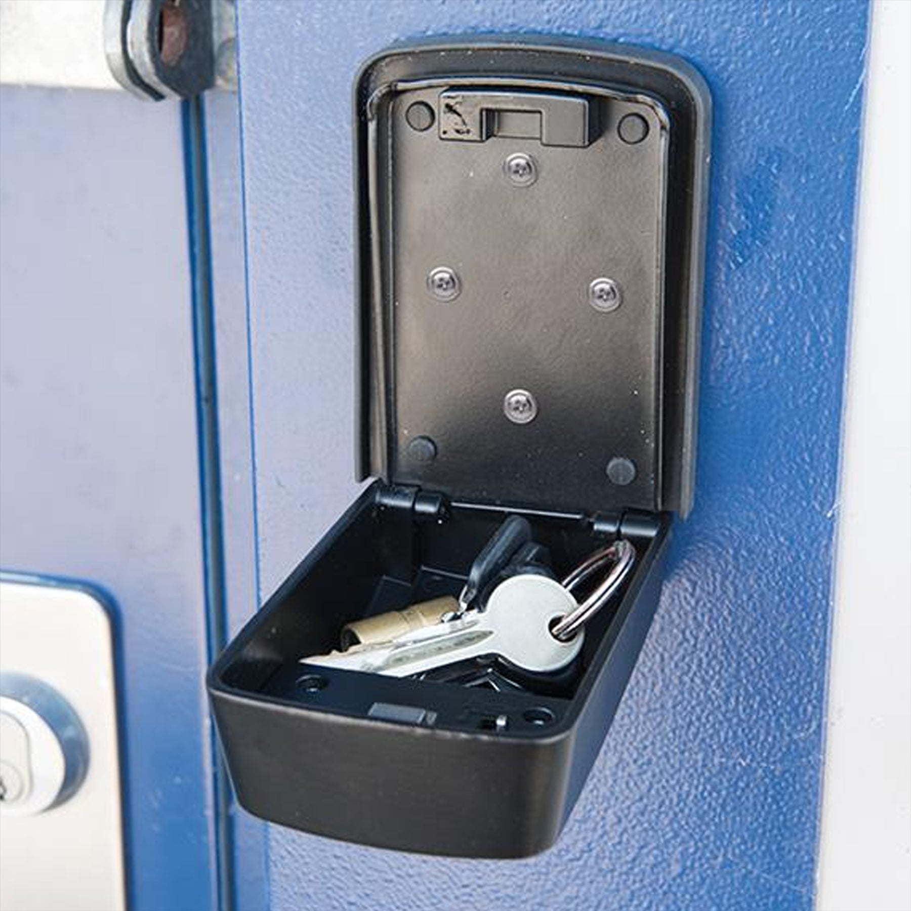 Key Safe Wall Mounted 121x83x40mm Weather Resistant Die Cast Security Key