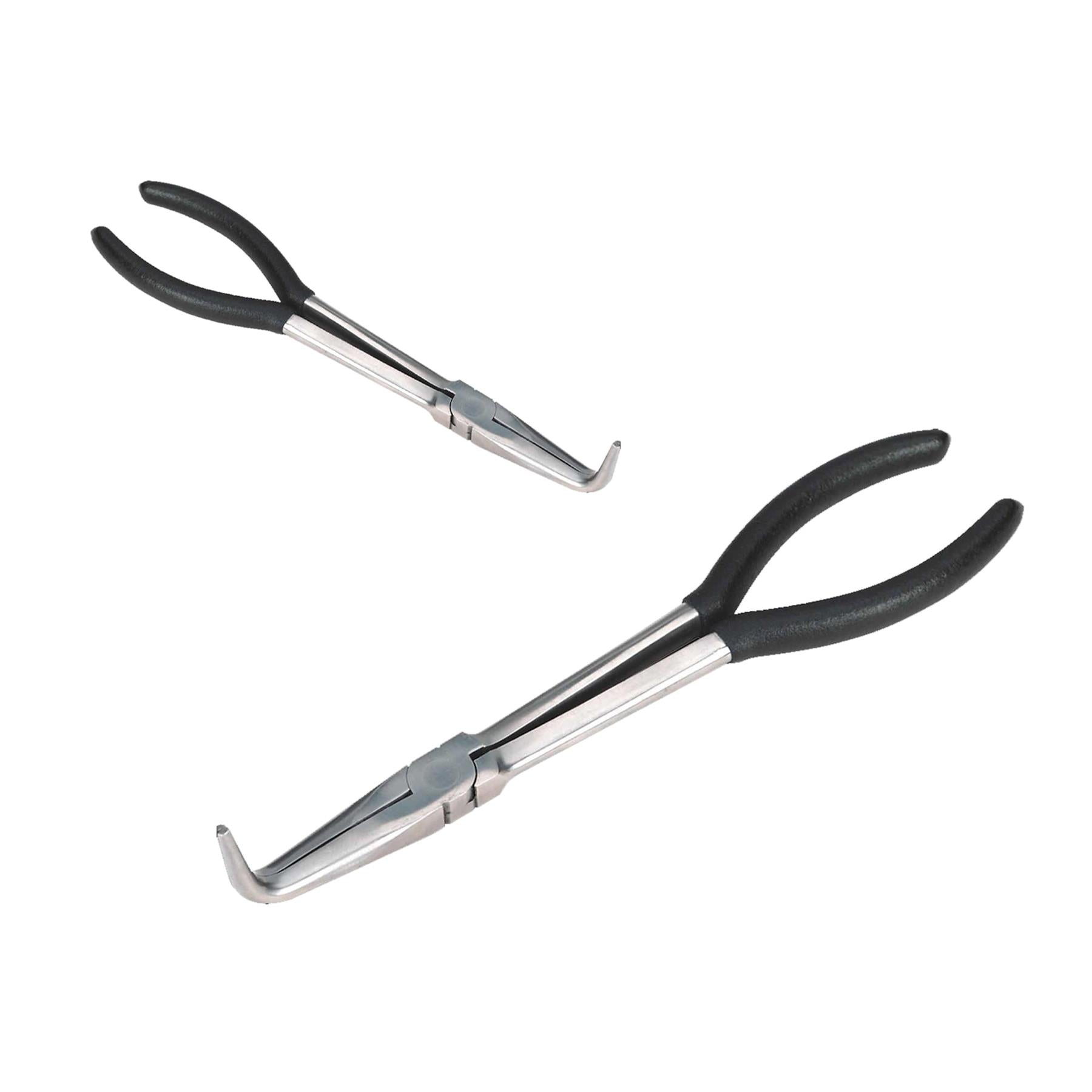 Sealey Needle Nose Pliers 275mm 90° Angle Nose