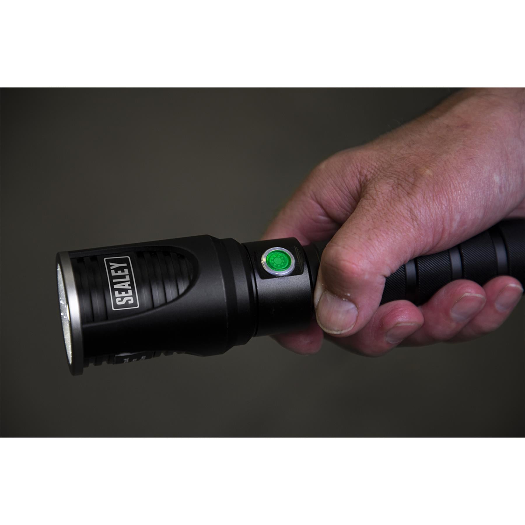 Sealey Aluminium Torch 5W CREE XPG LED Adj. Focus Rechargeable