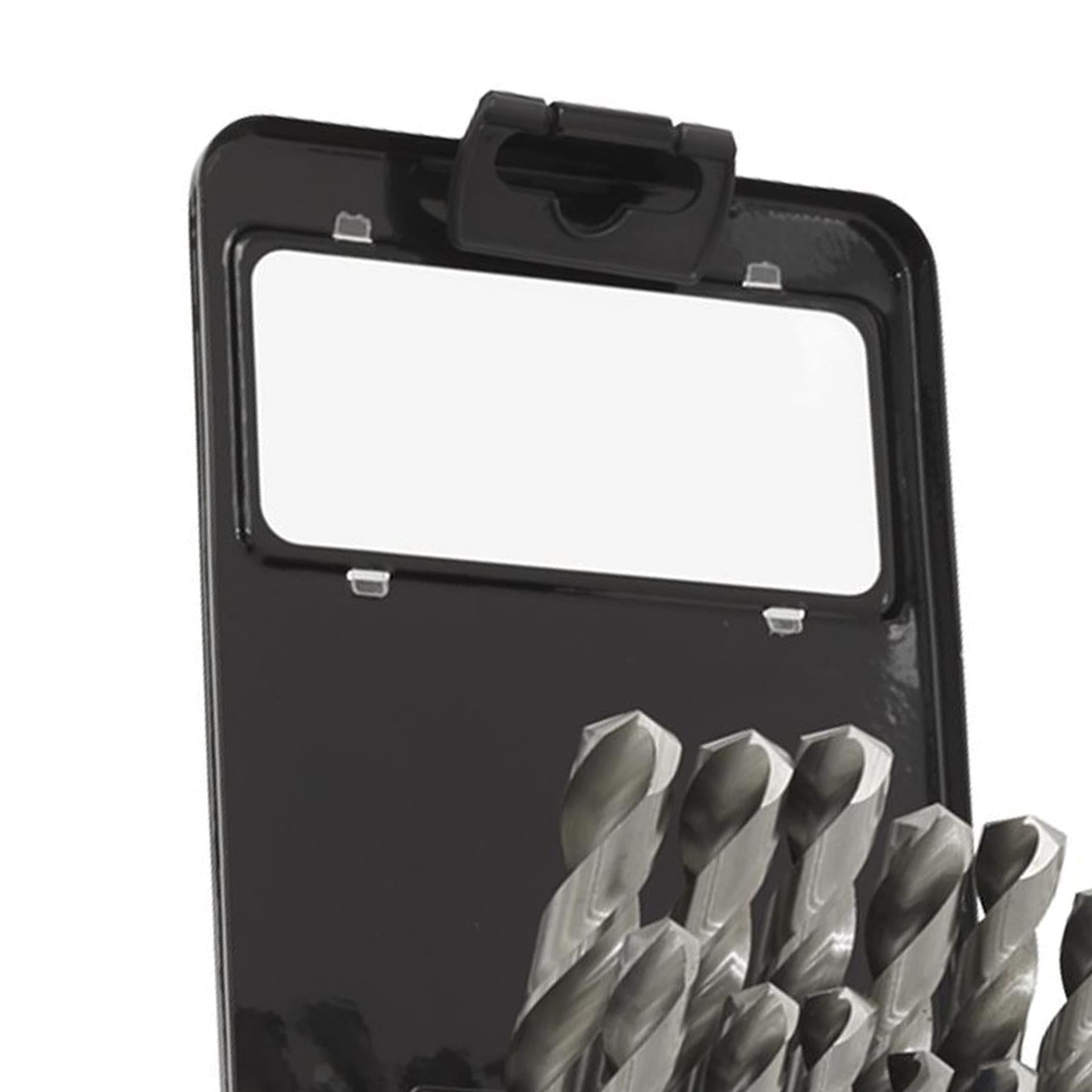 Sealey 25pc Drill Bit Set HSS Split Point Fully Ground Ø1-13mm Metric AK47251