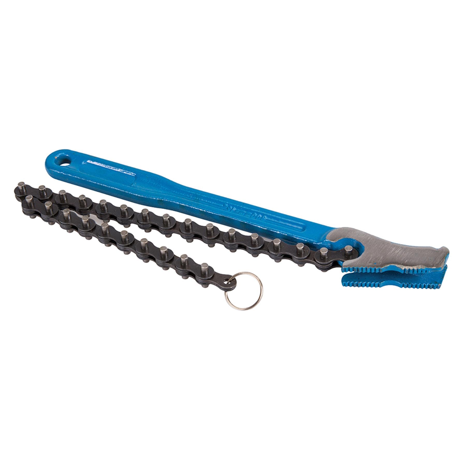 Chain Wrench 300 X 120mm Plumbing Tool Double-Jaw Design For Close-Quarter Work