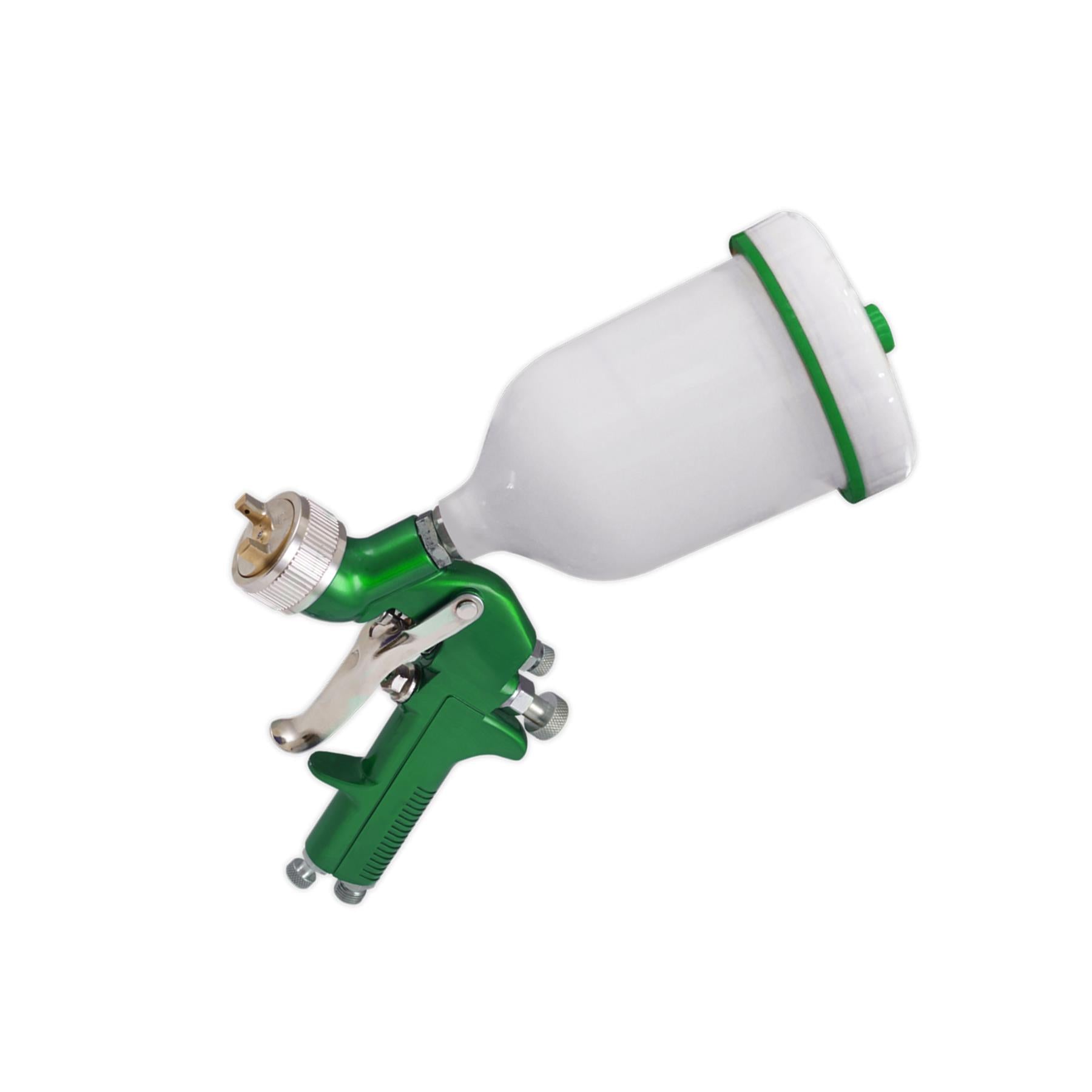 Sealey Gravity Feed Spray Gun 1.7mm Set-Up