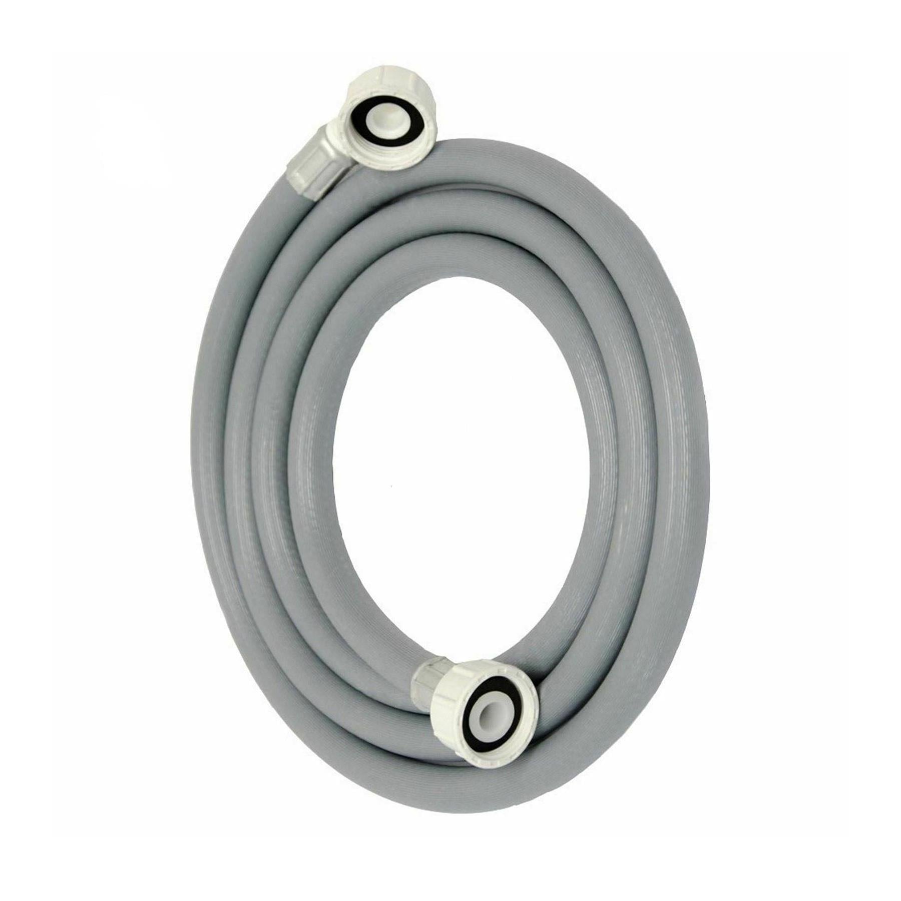 2M Drain Waste Hose Extension Pipe Kit Washing Machine Dishwasher Hose Feed Pipe