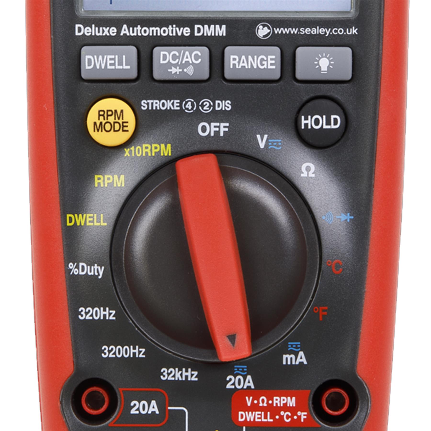 Sealey Digital Automotive Analyser 12-Function + Inductive Coupler