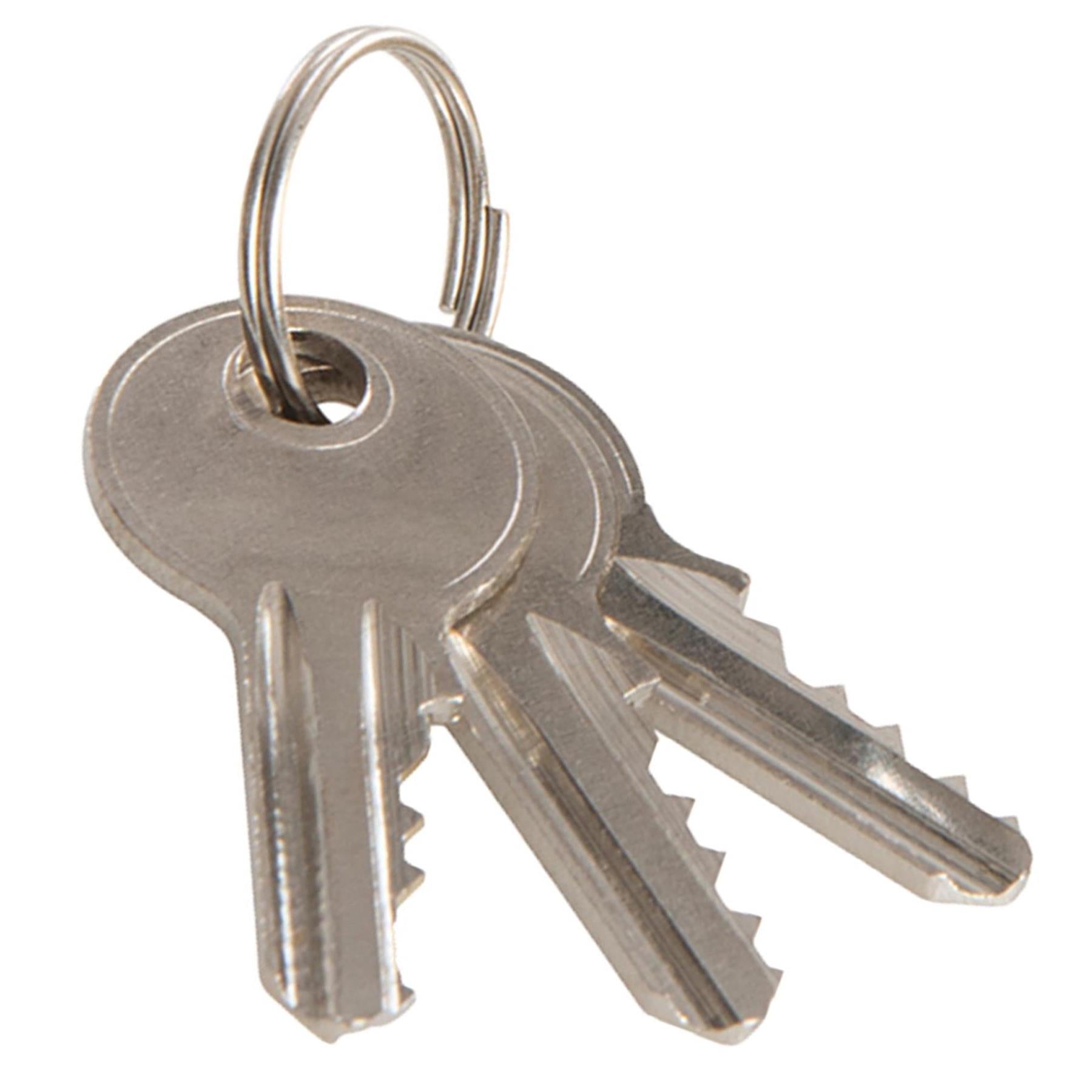 30mm Brass Body Solid Chrome Plated Padlock Hardened Multi-Pin Tumbler Lock