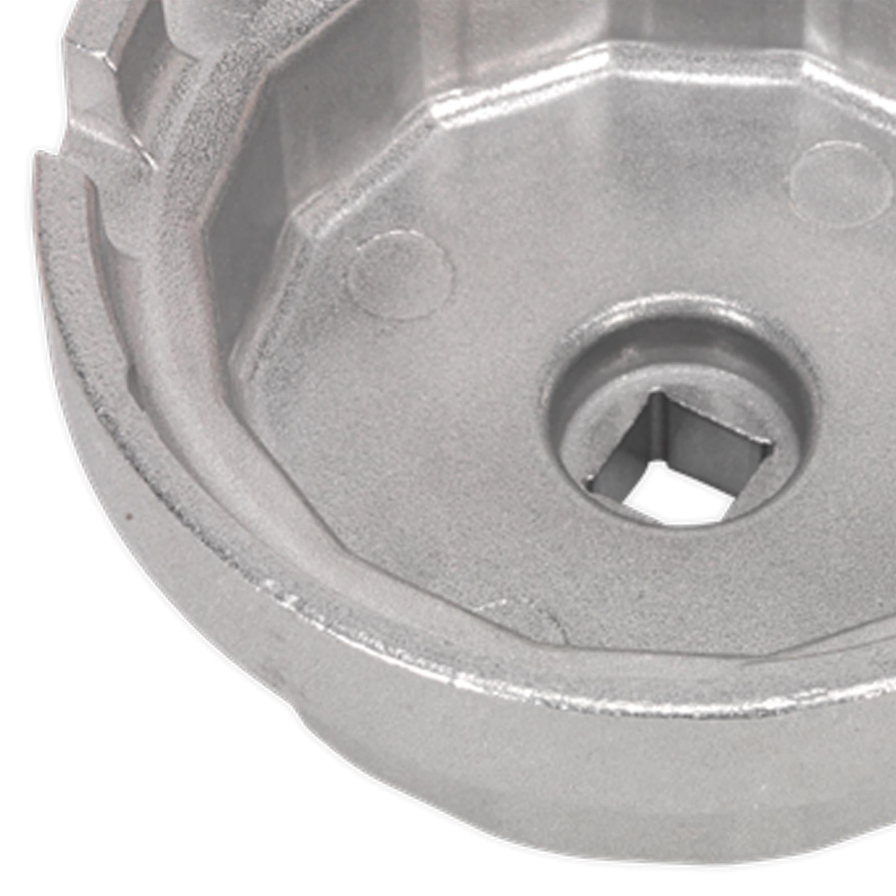 Sealey Oil Filter Cap Wrench 64.5mm x 14 Flutes - Lexus/Toyota