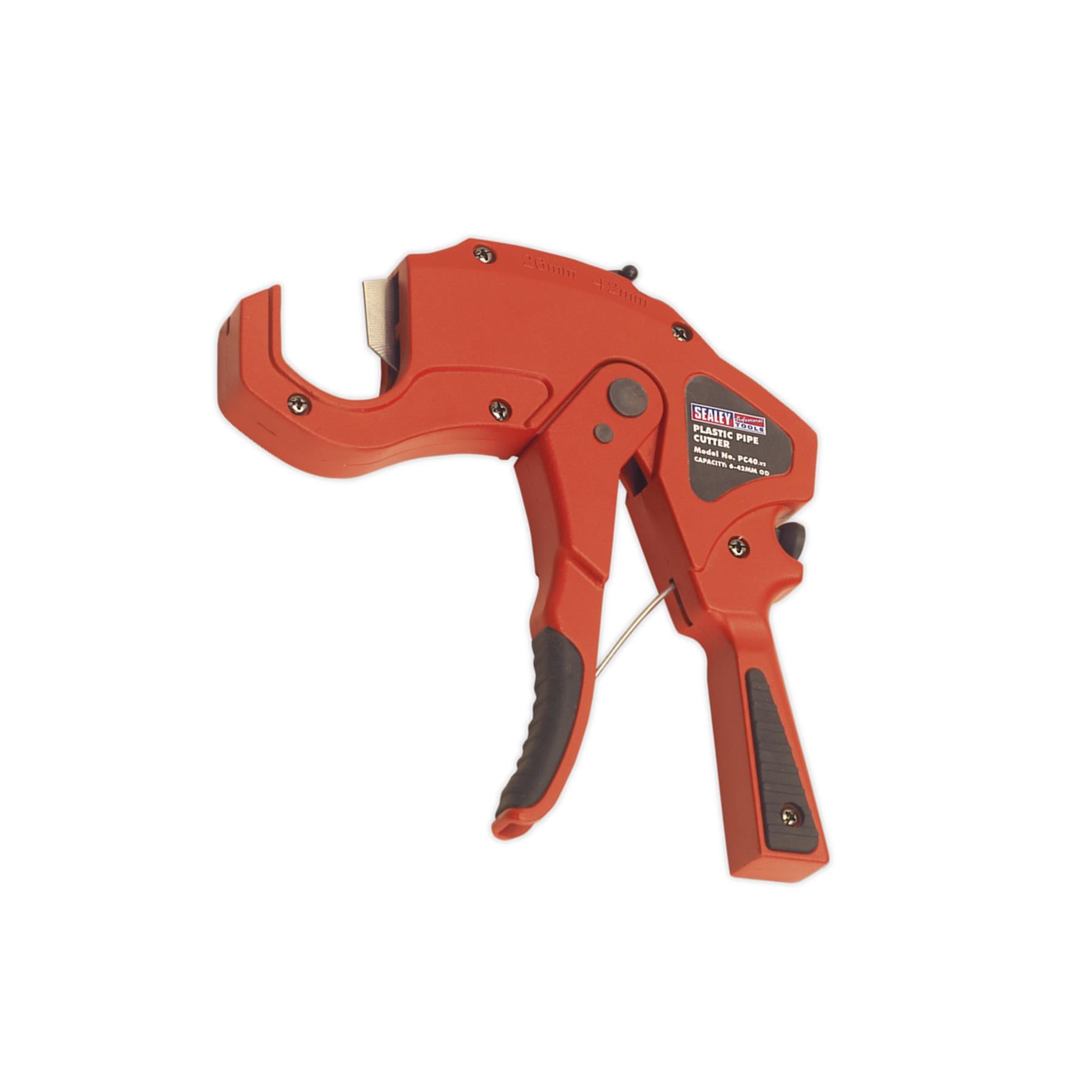 Sealey Plastic Pipe Cutter 6-42mm Capacity OD