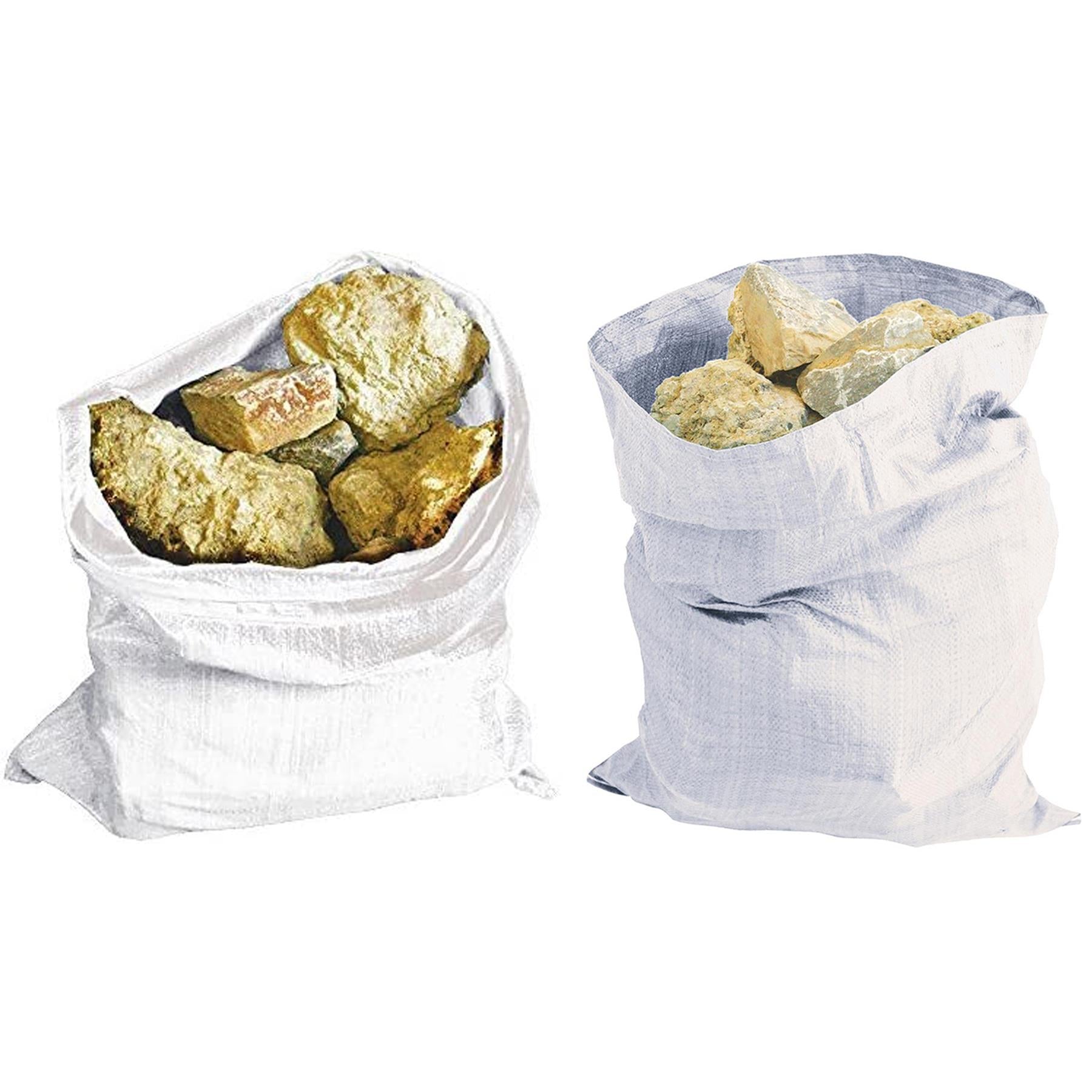 5Pk Heavy Duty Rubble Sacks - 900 X 600mm Heavy Duty 80Gsm Woven Material