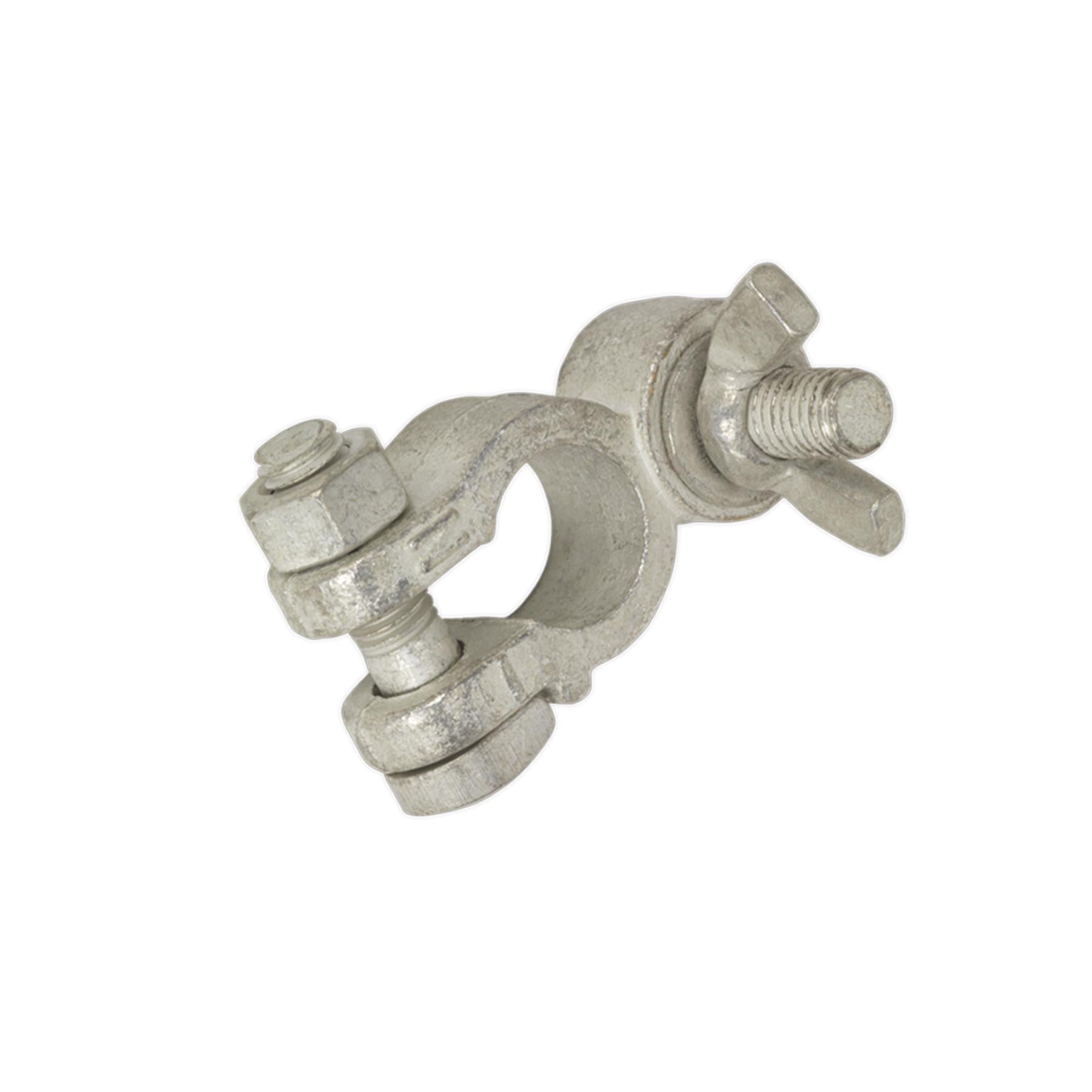 Sealey Battery Terminal - Post,Washer & Wing Nut 24V Neg Pk of 5