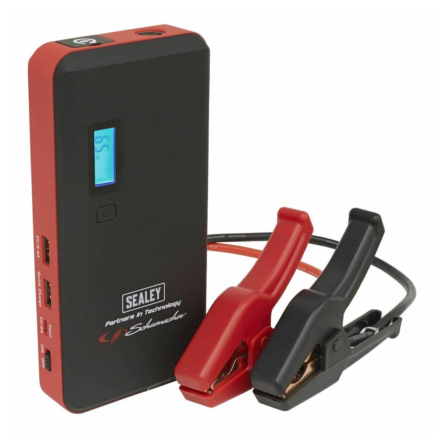 Sealey Schumacher Jump Starter Power Pack 800A Peak Power - Lithium