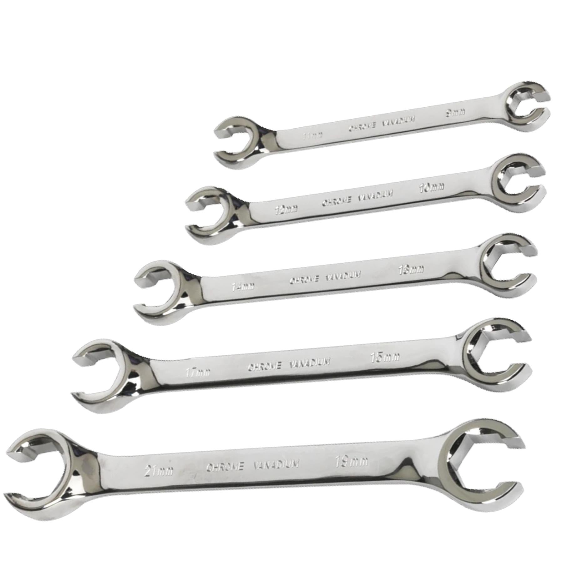 Sealey Flare Nut Spanner Set 5pc Metric