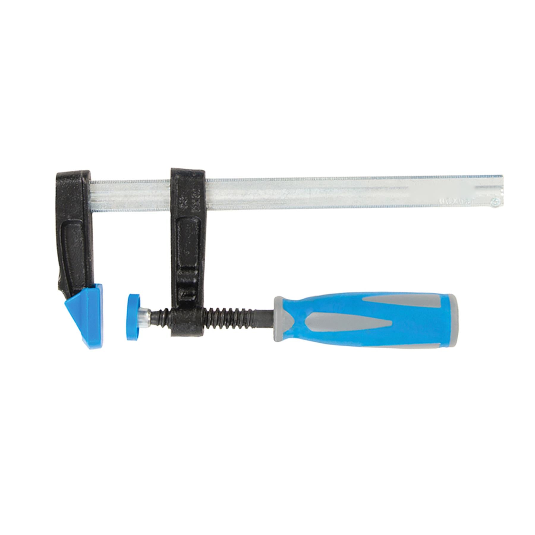 2Pce F-Clamp Set 150 X 50mm Strong Soft Grip Hobby Woodwork Carpentry DIY