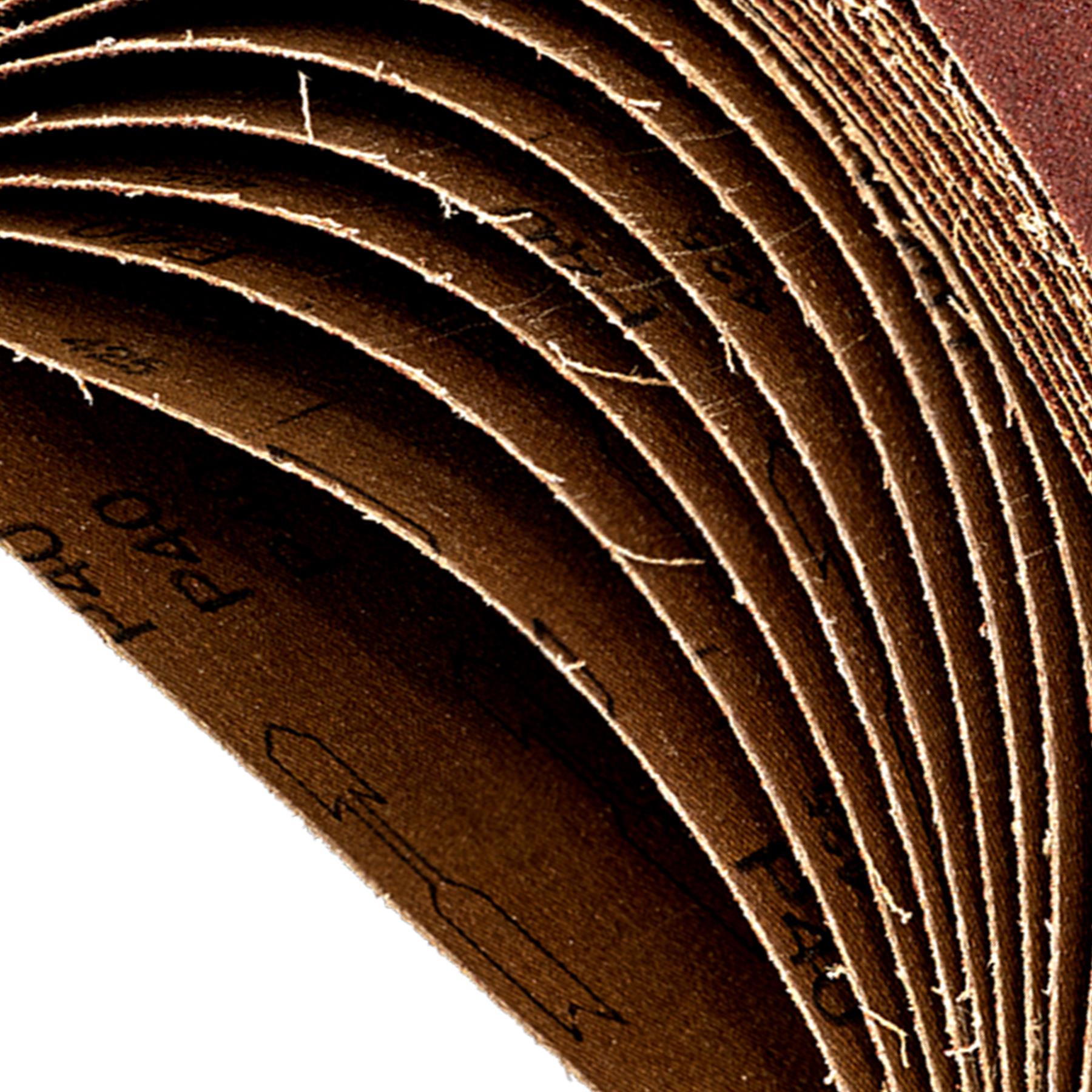 Sanding Belt 100 x 620mm 40Grit - Pack of 10.Aluminium oxide resin bonded Sealey