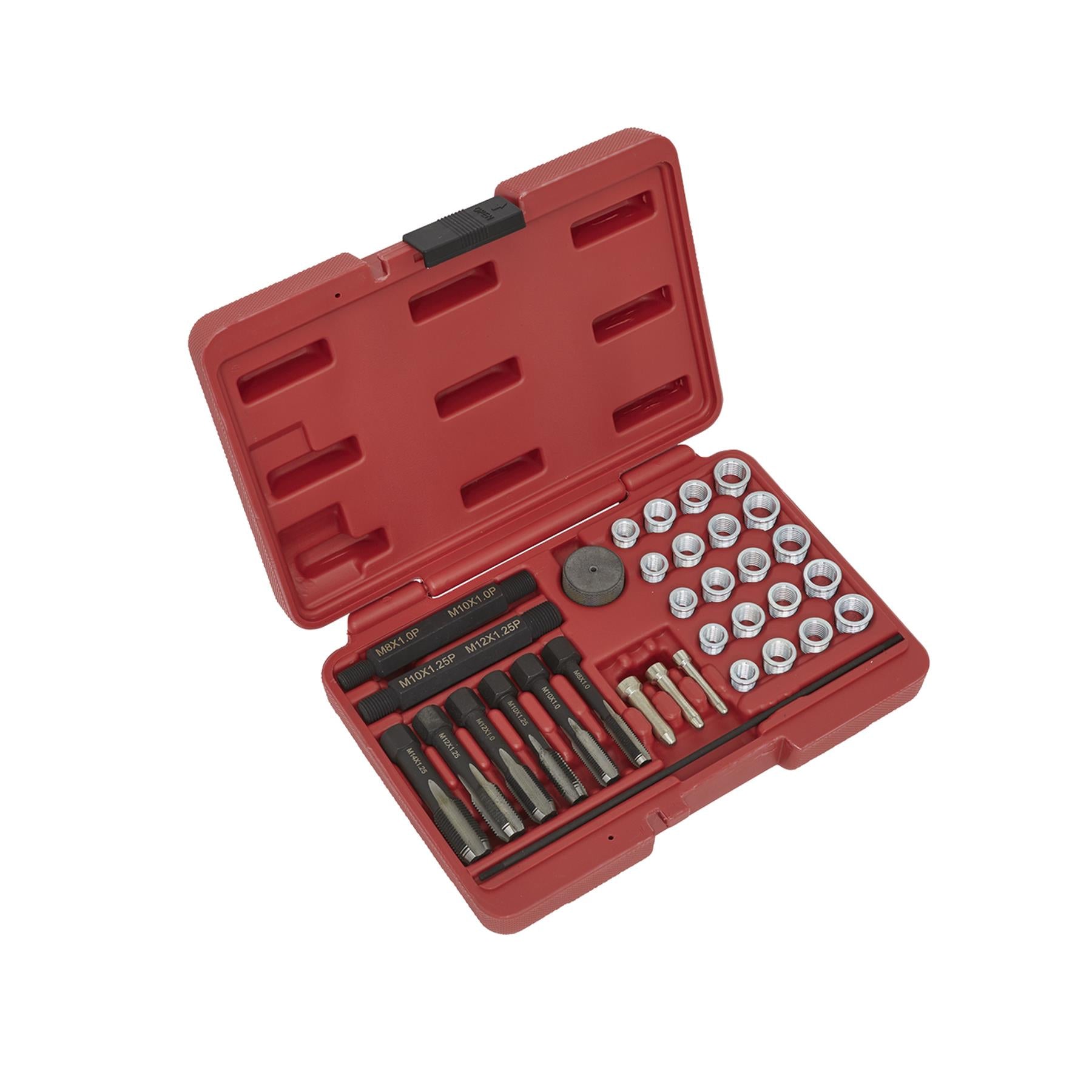 Sealey Glow Plug Thread Repair Set 33pc Fast & Effective Remedy