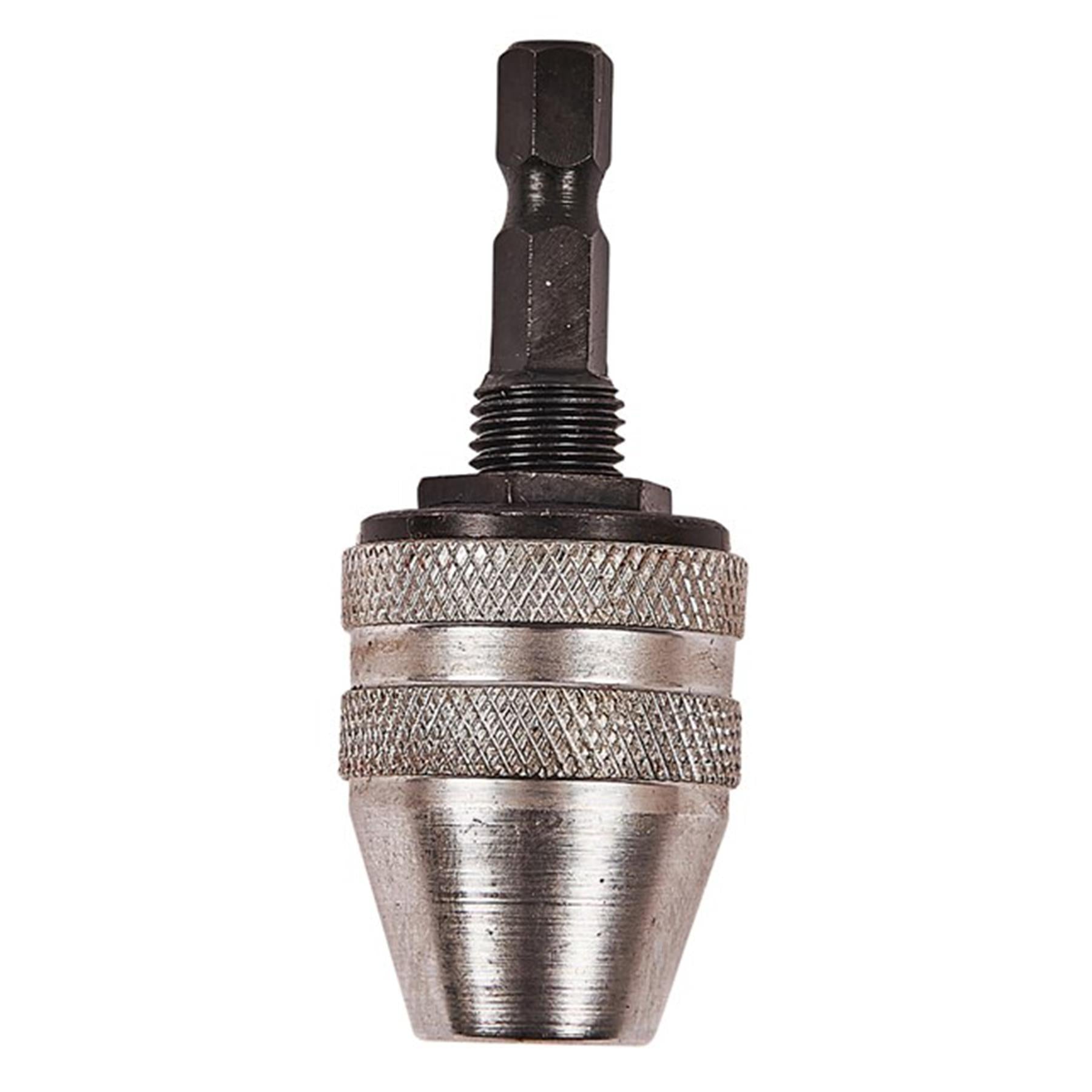 Quick Change 1/4" Hex Shank Keyless Drill Chuck