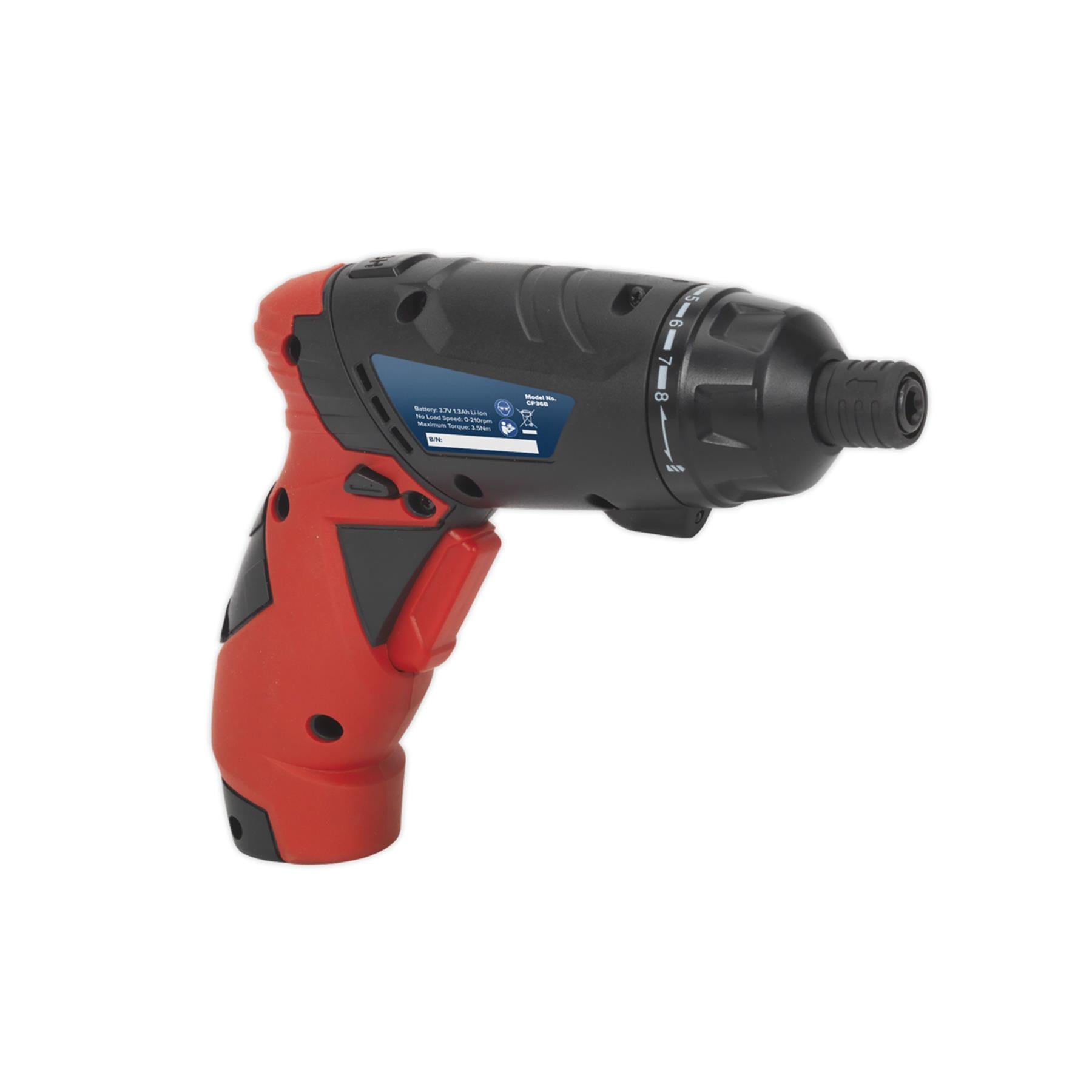 Sealey Cordless Screwdriver Set 26pc 3.7V Lithium-ion